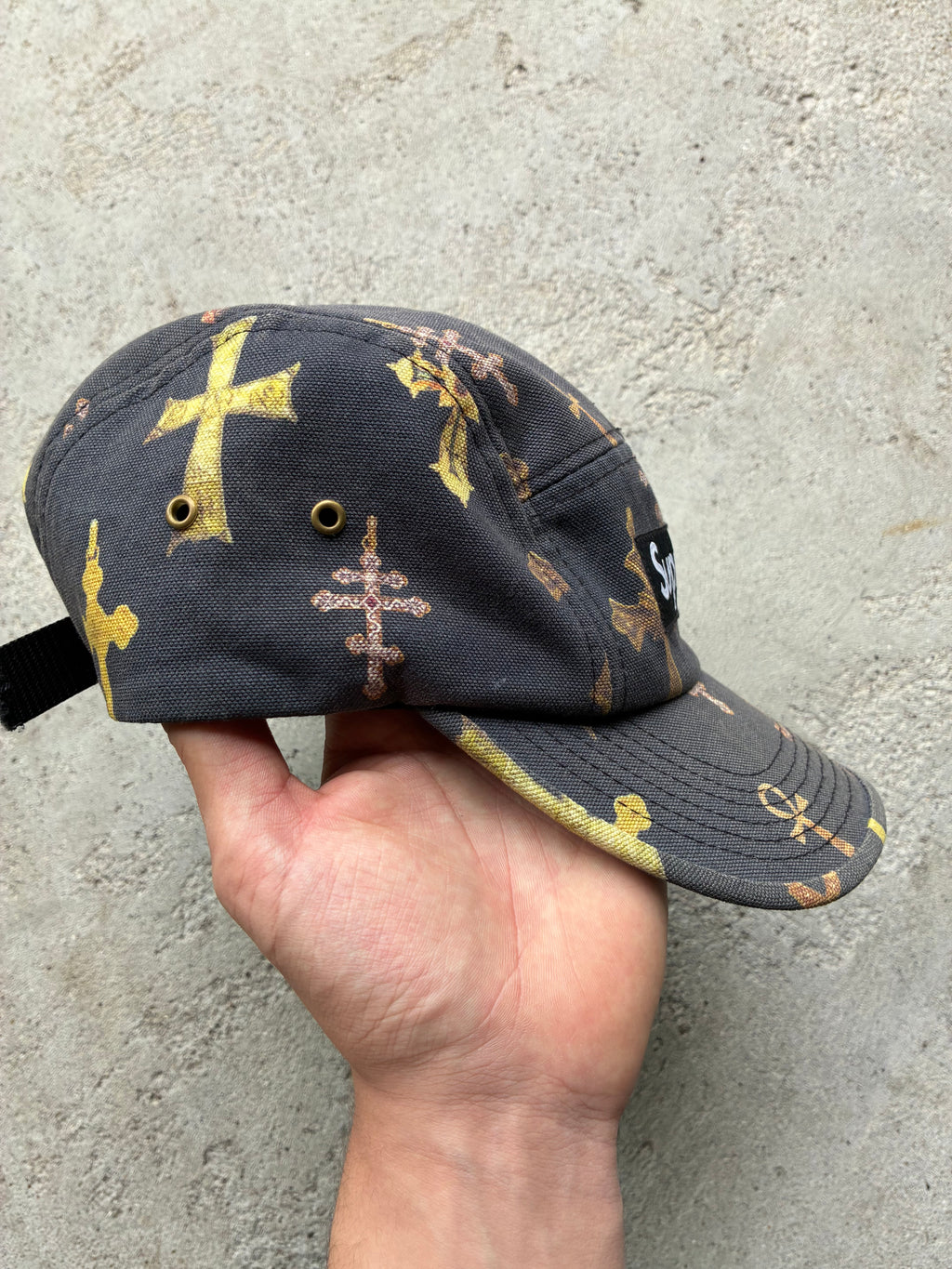 Supreme “CROSSES SS13” Camp Cap (Adjustable)