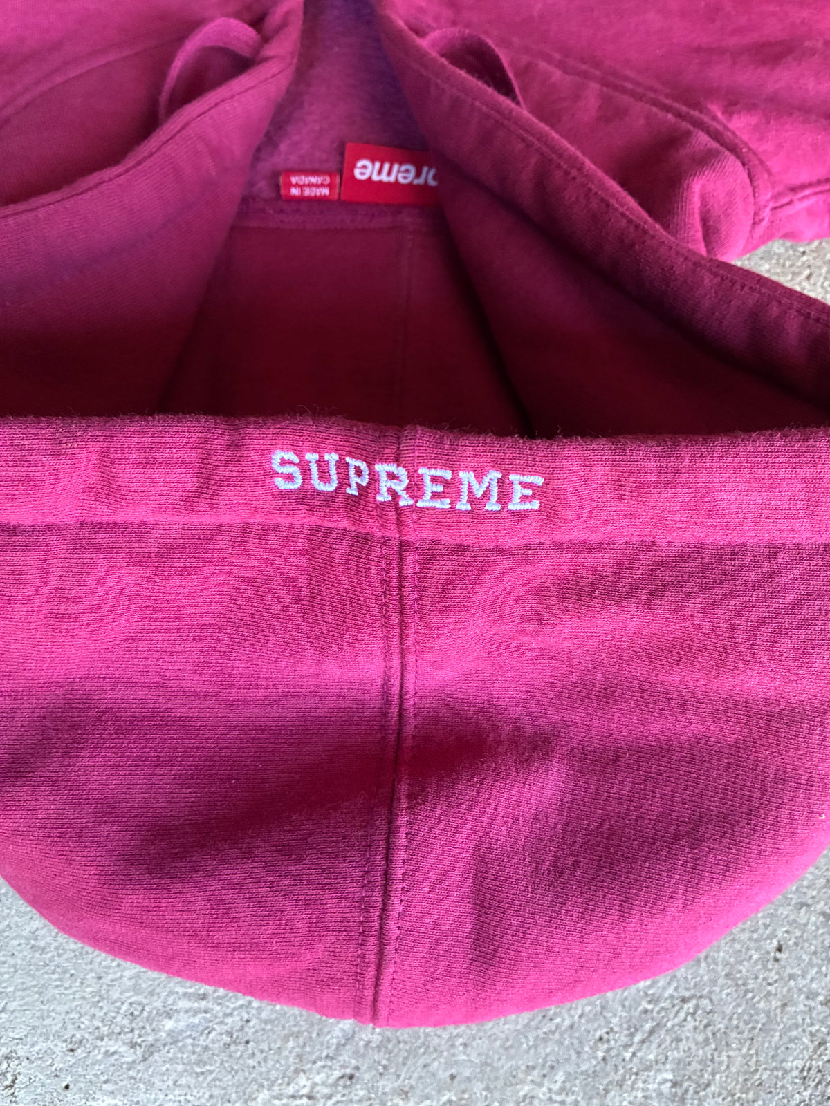 Supreme “S LOGO” Zip Up Hoodie (L)