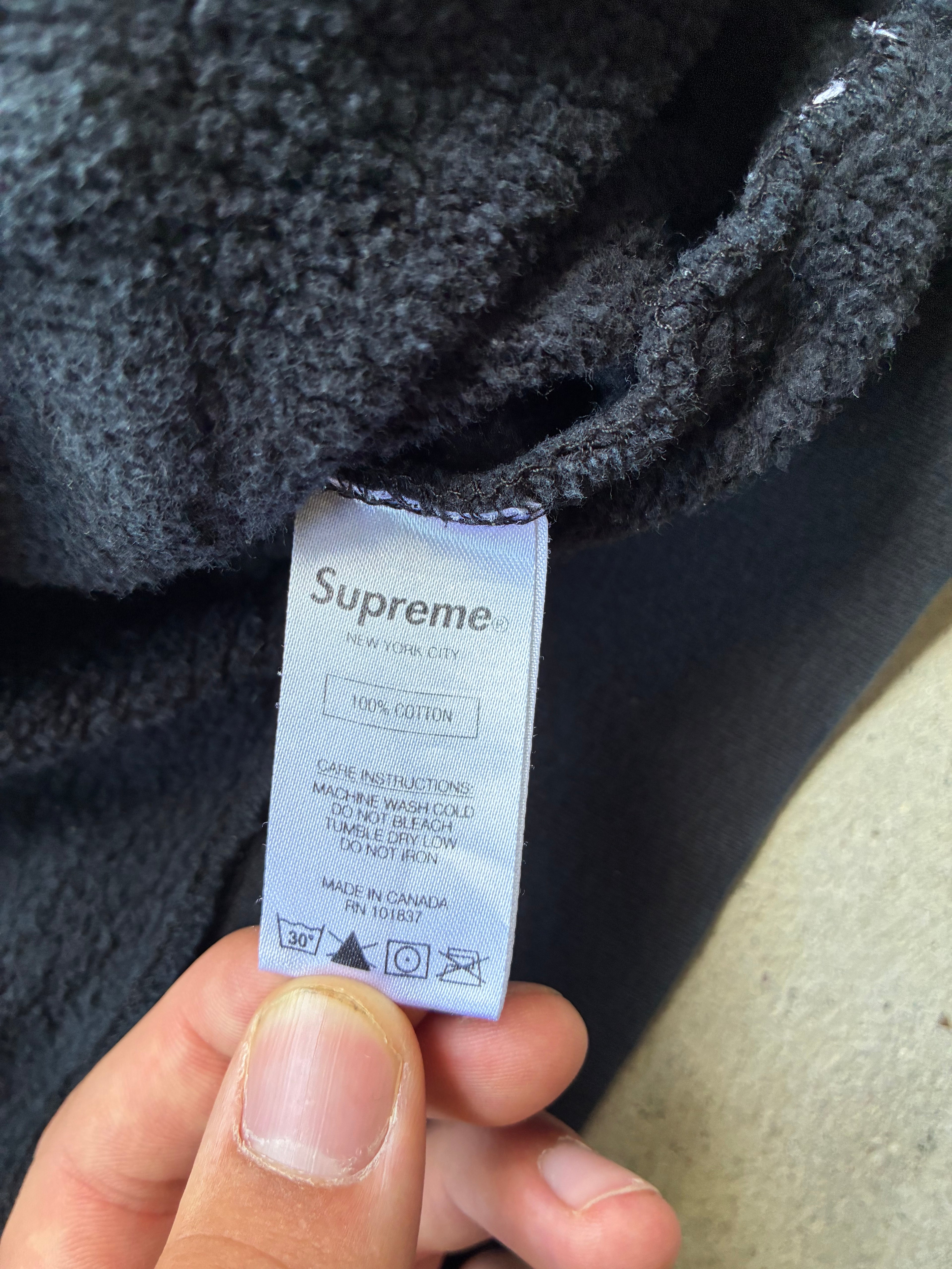 Supreme “ARC LOGO” Zip Up Hoodie (M)