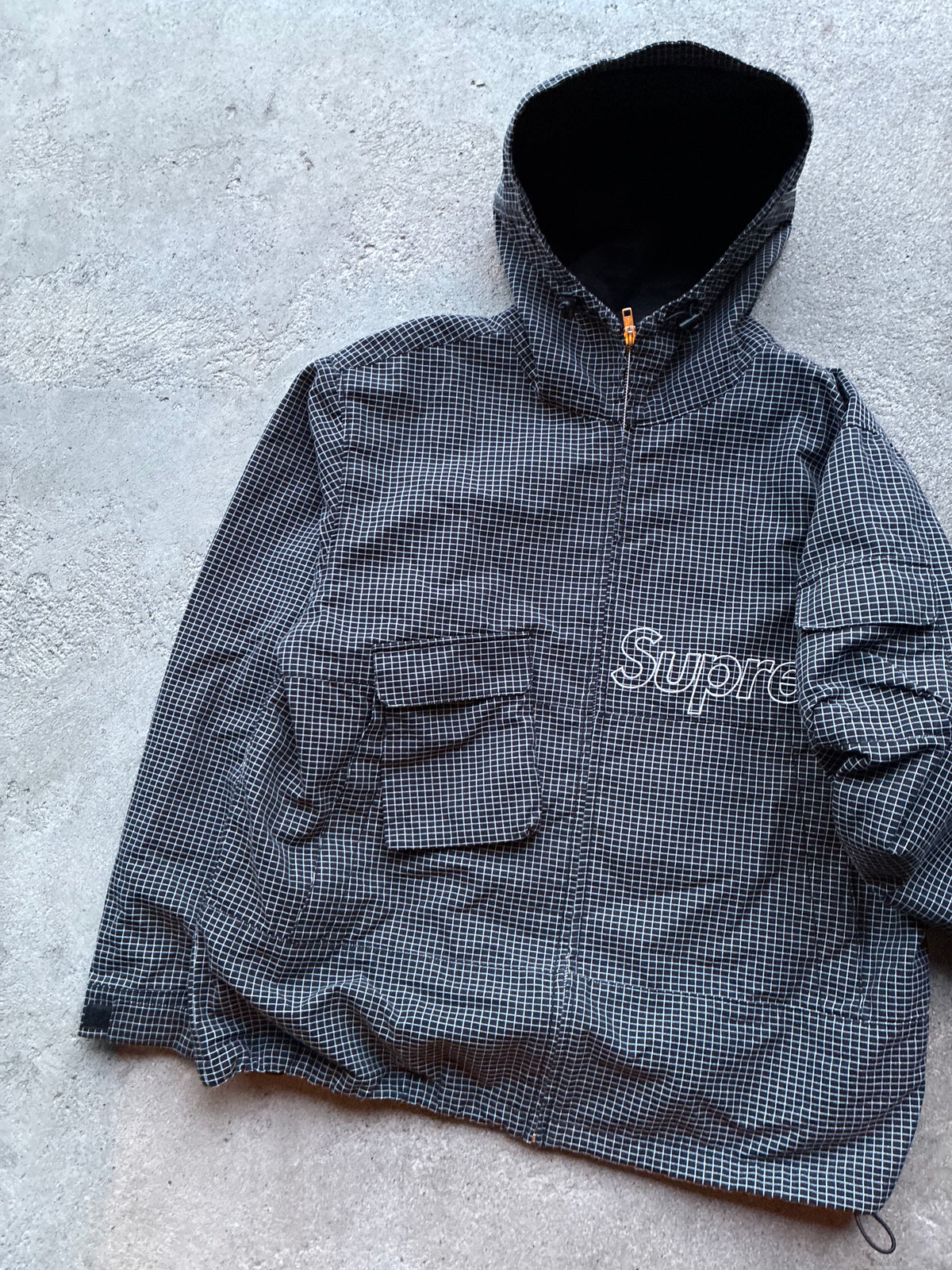 Supreme “RIPSTOP UTILITY” jacket (M)