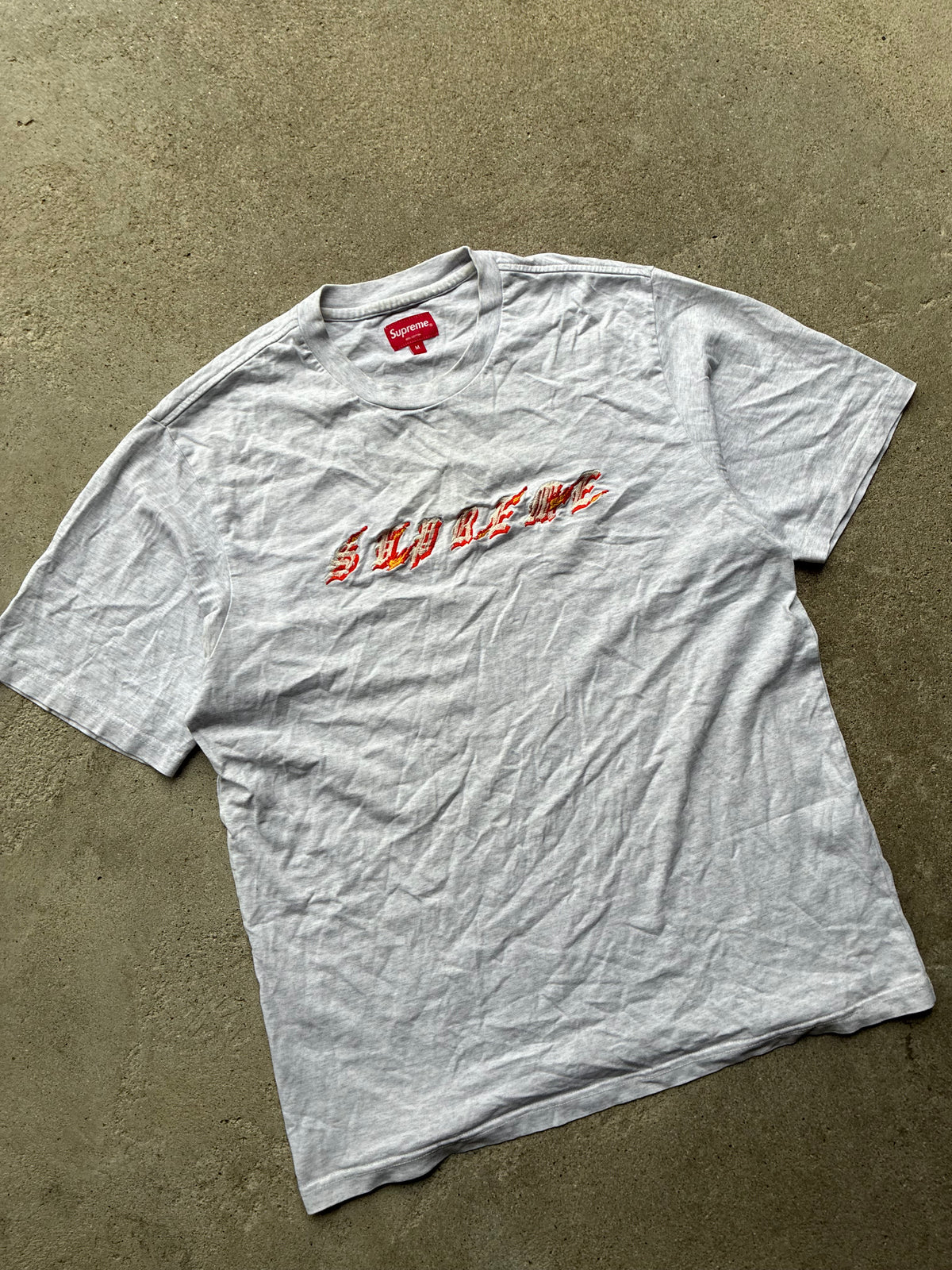 Supreme “FIRE” Tee (M)