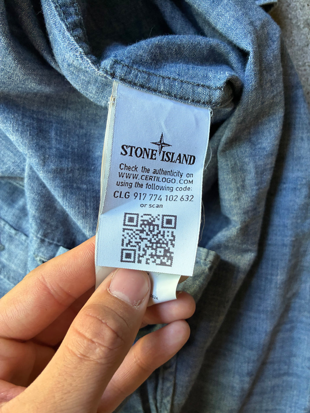 Stone island overshirt (M)