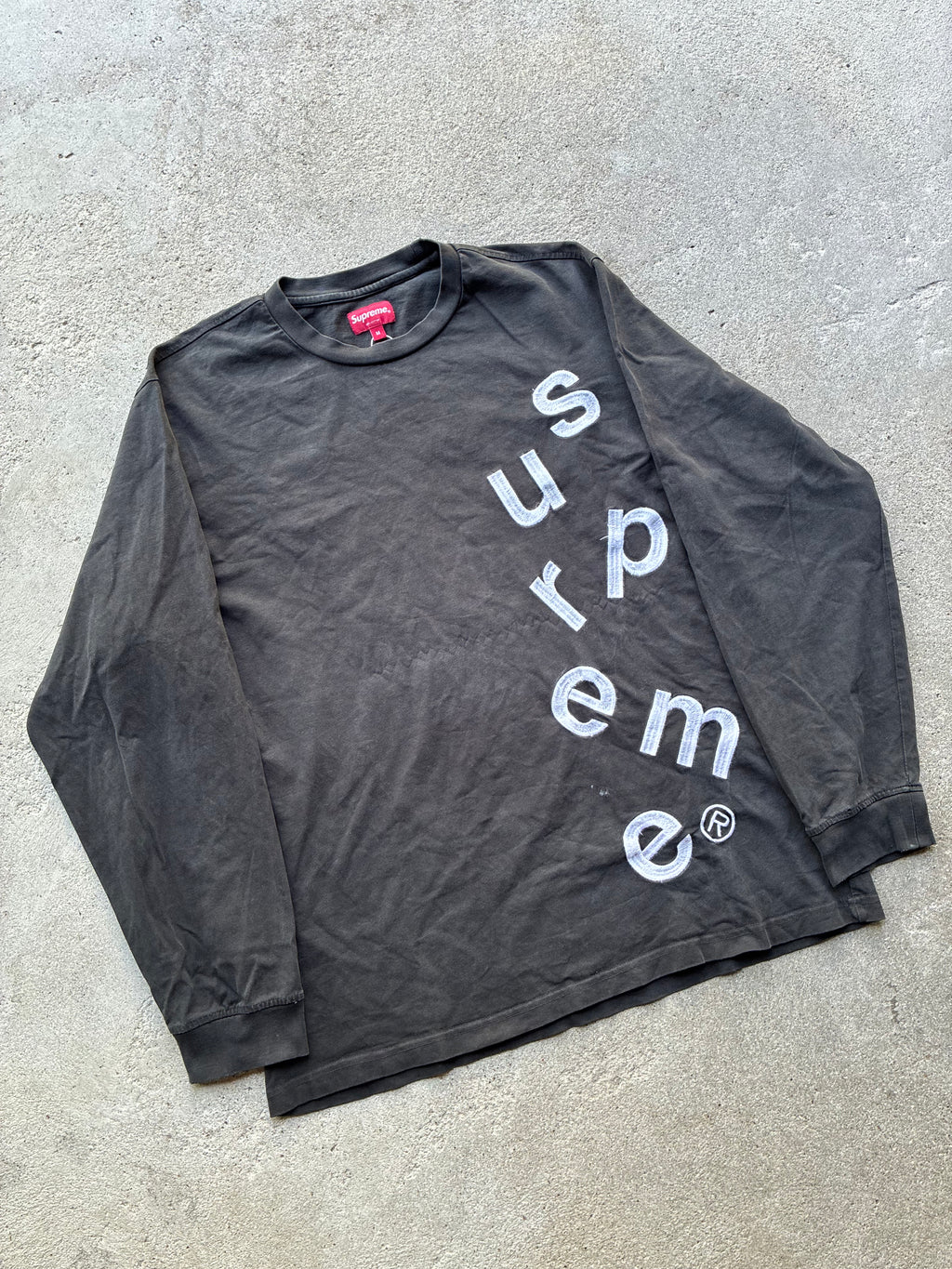 Supreme “SCATTER LOGO” Long Sleeve (M)