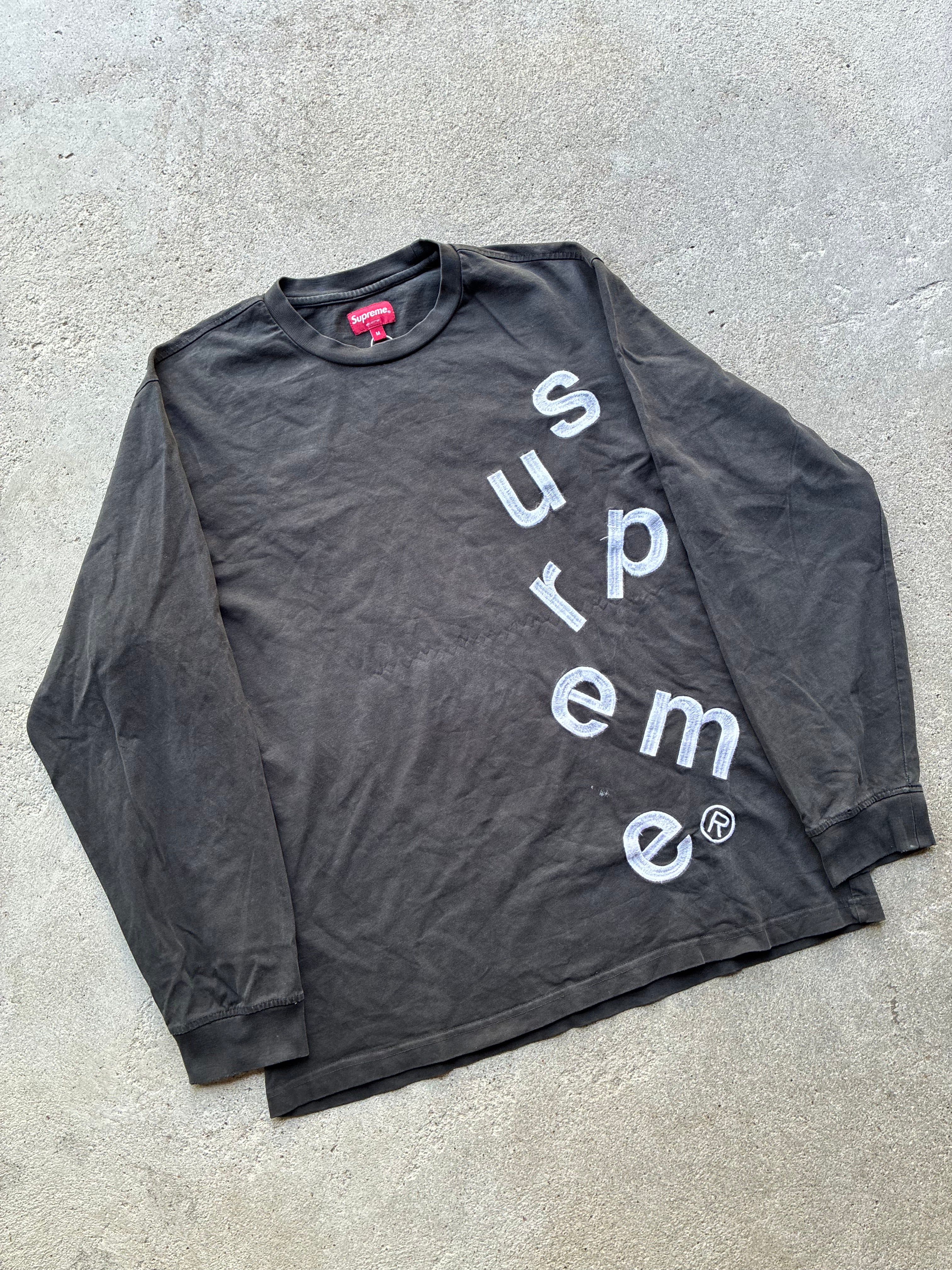Supreme “SCATTER LOGO” Long Sleeve (M)