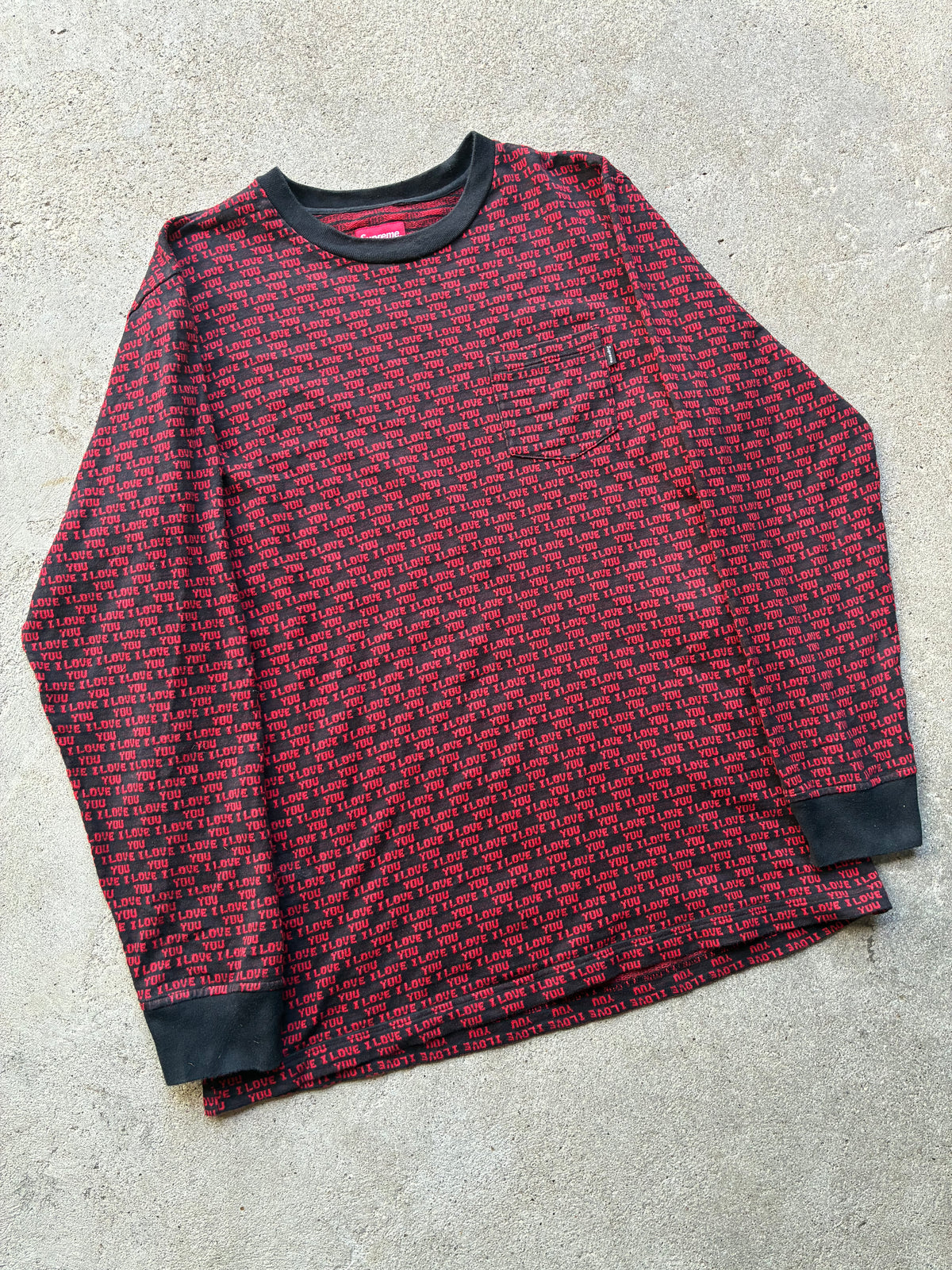 Supreme “I LOVE YOU” Long Sleeve (XL)