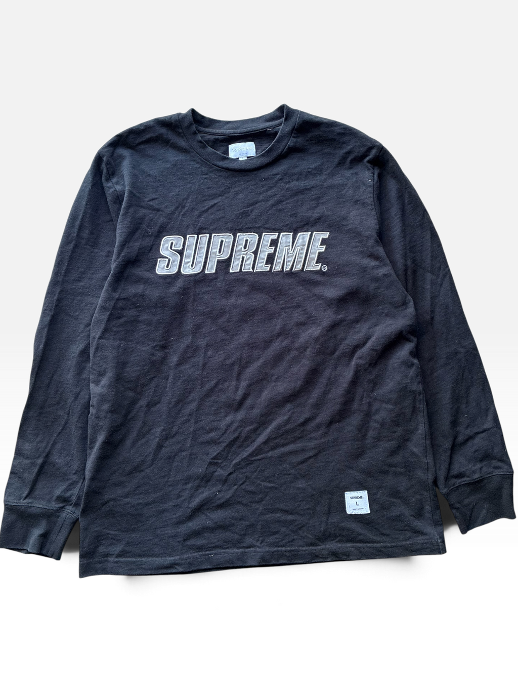 Supreme “REFLECTIVE” Long sleeve (L)