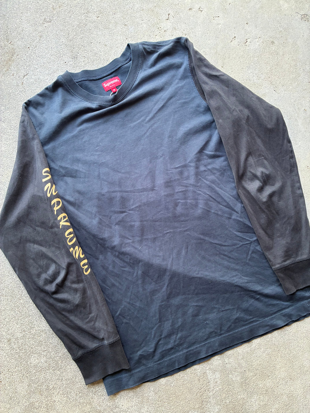 Supreme “LOGO” Long Sleeve (M)