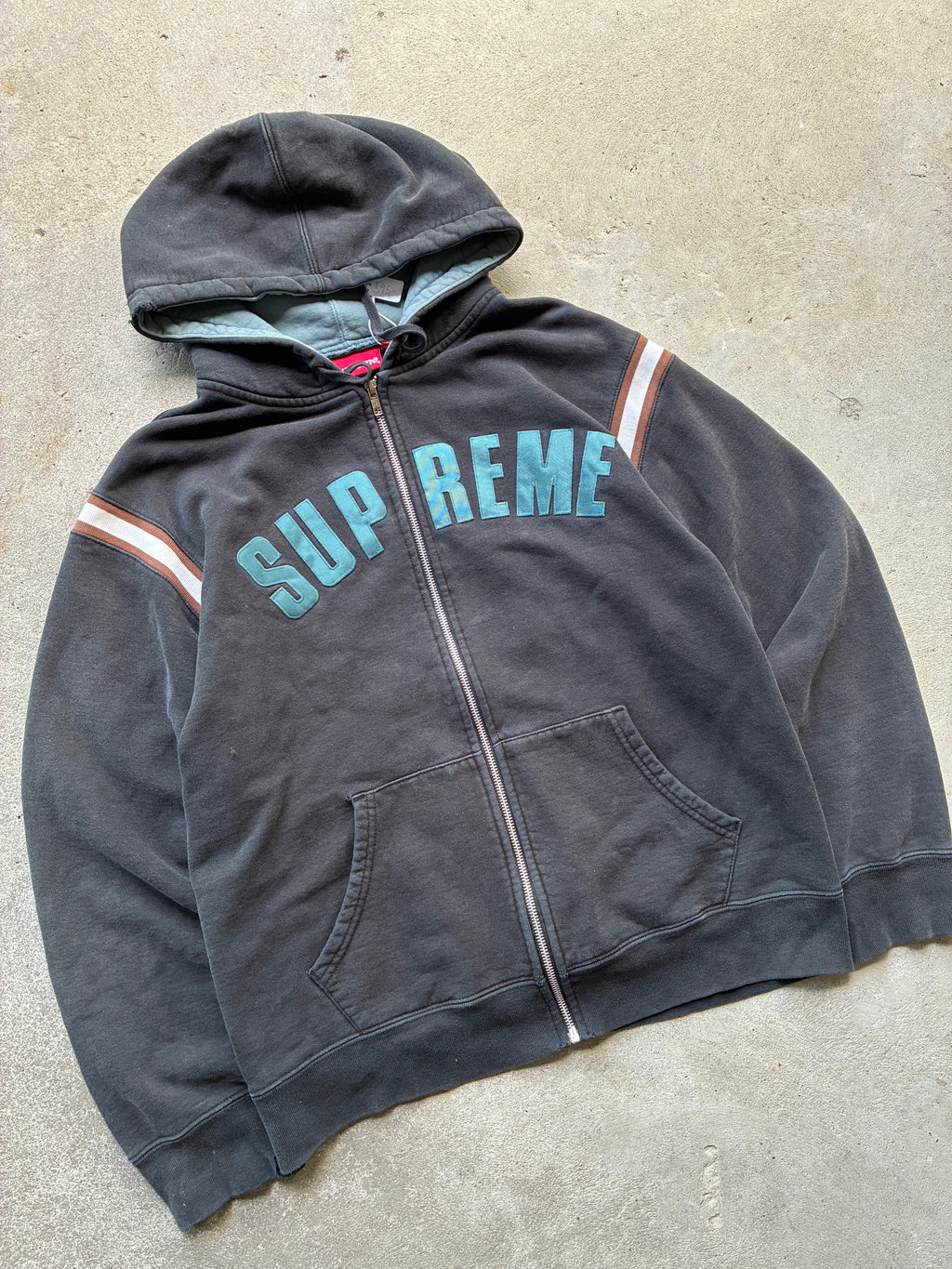 Supreme “ARC LOGO” Zip Up Hoodie (M)
