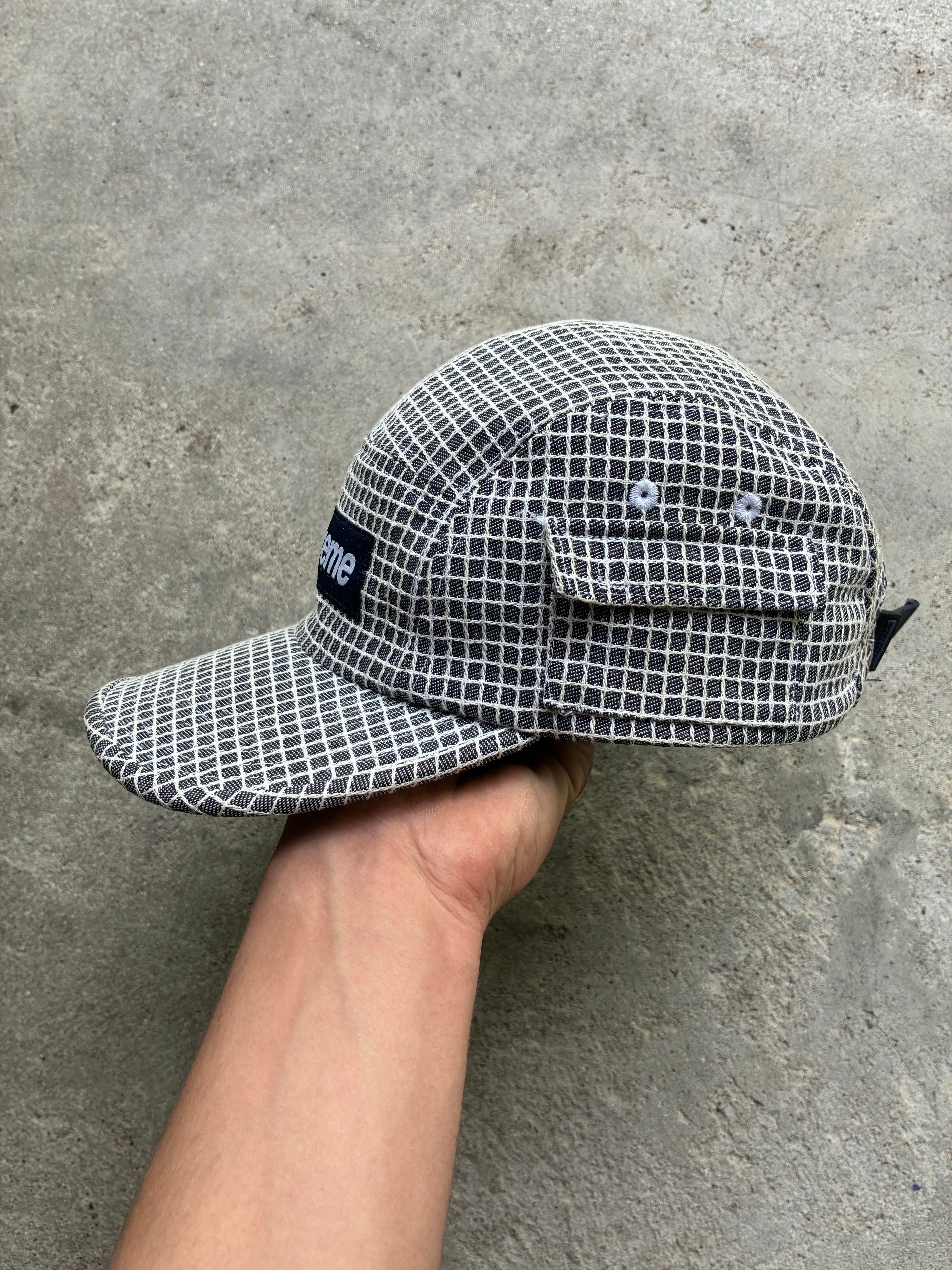 Supreme “DENIM RIPSTOP” Camp Cap (Adjustable)