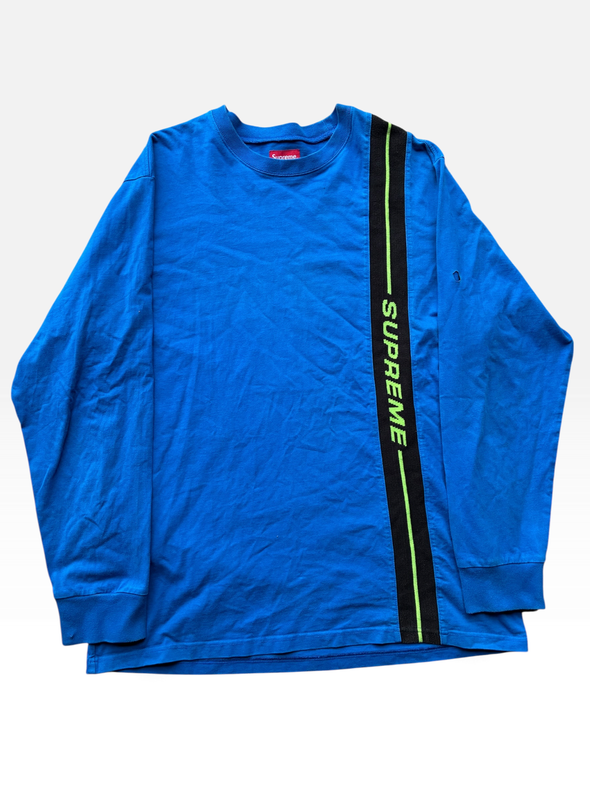 Supreme “VERTICAL LOGO STRIPE LOGO” Long sleeve (XL)