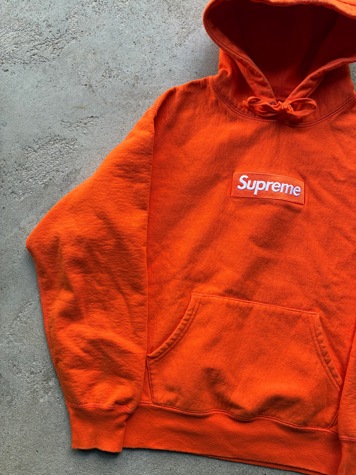 Supreme “ORANGE FW24” Box Logo Hoodie (S)