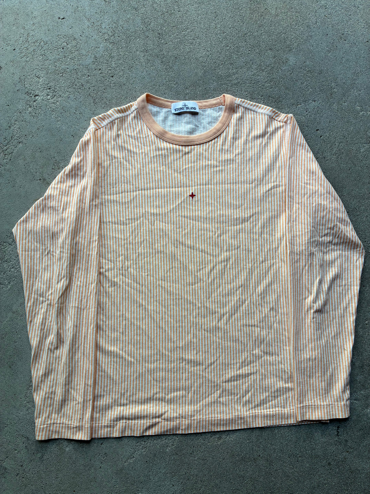 Peach Stone Island Marina Long Sleeve (L)