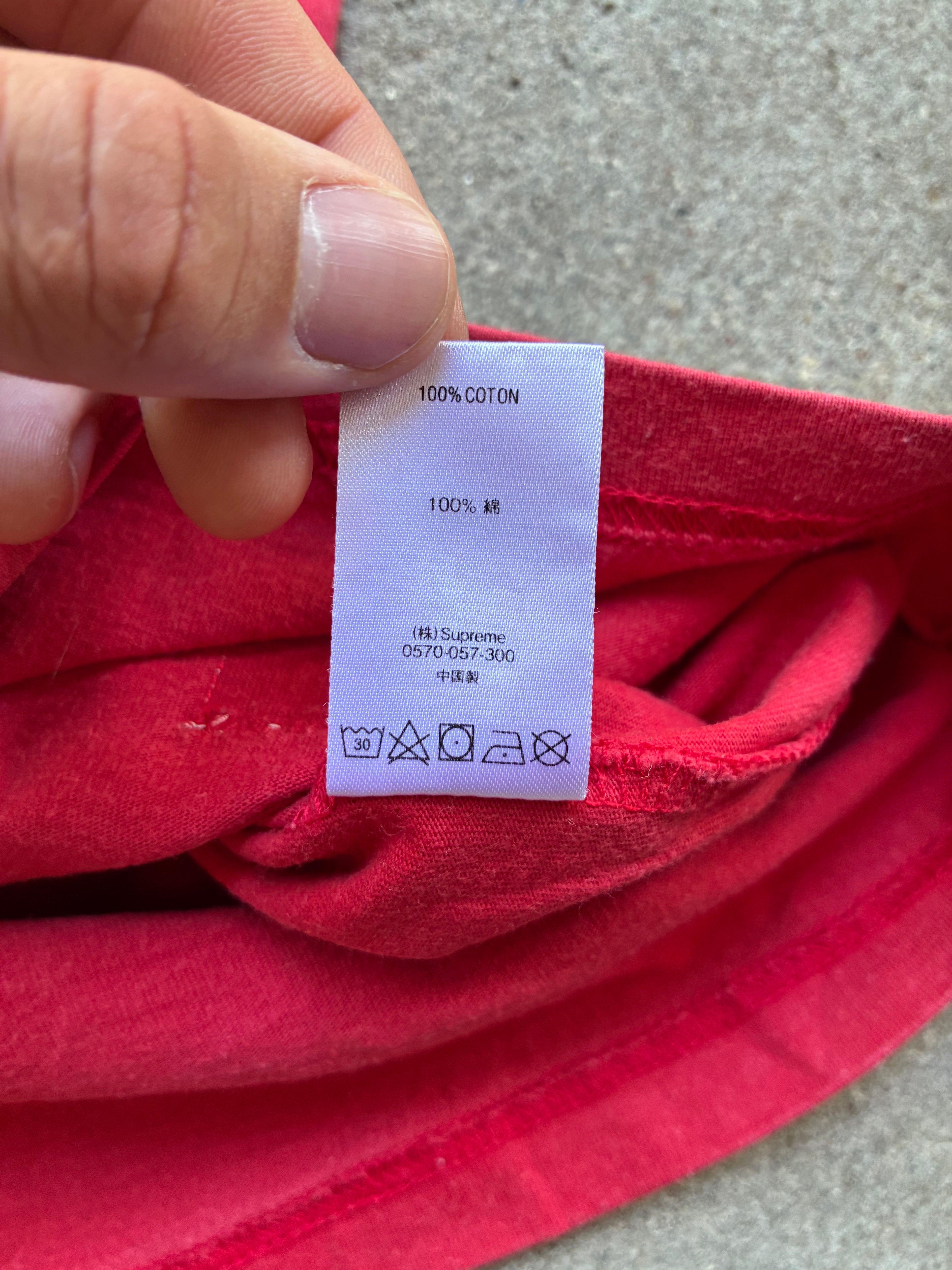 Supreme “LIGHT SS” tee (M)