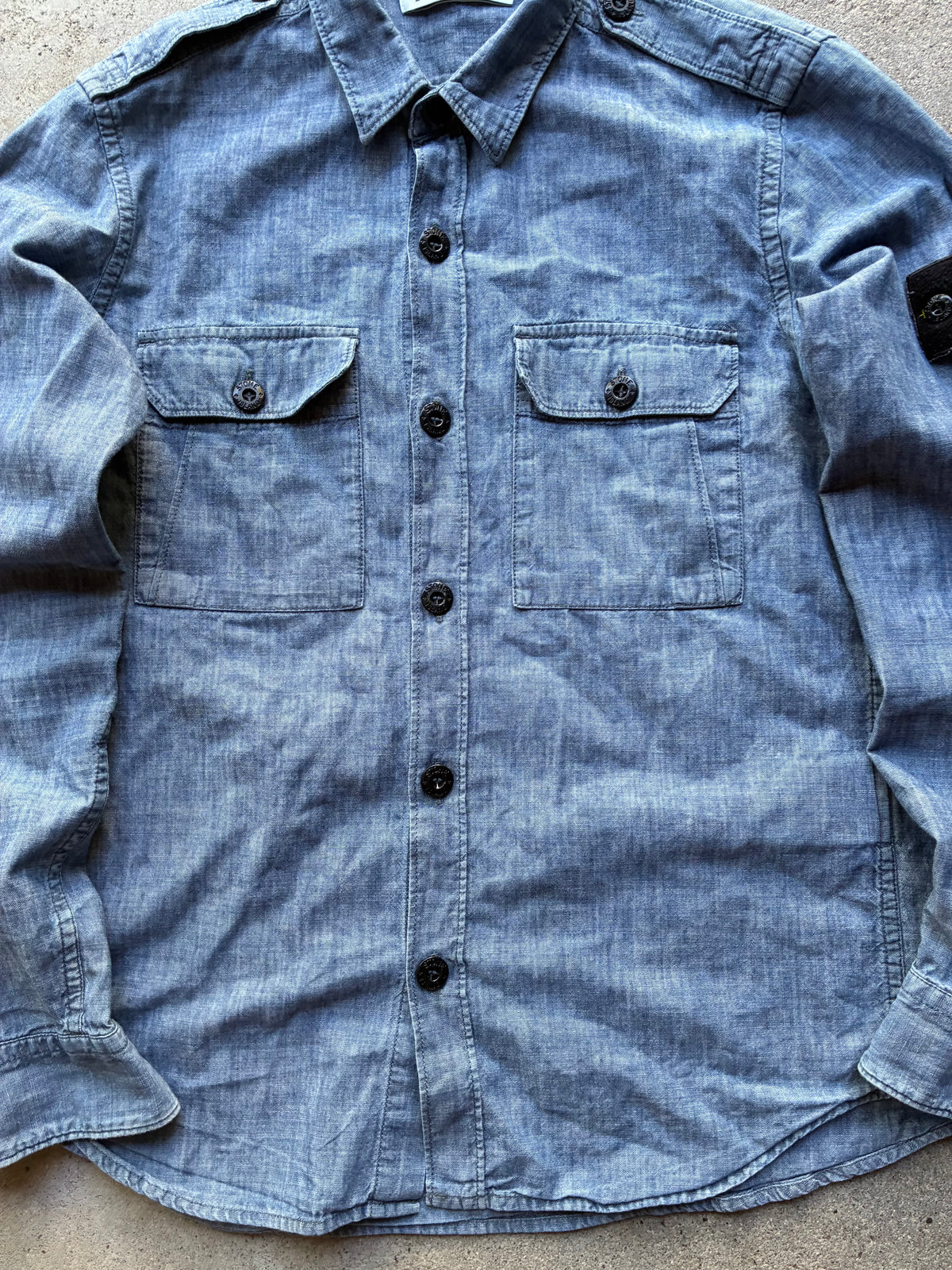 Stone island overshirt (M)