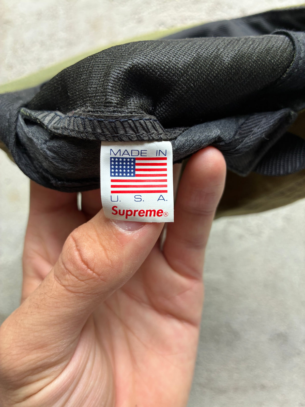Supreme “GREEN” Camp Cap (Adjustable)