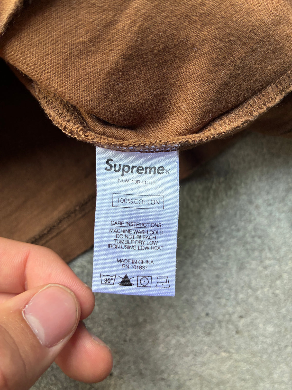 Supreme “LOGO” Long Sleeve (L)