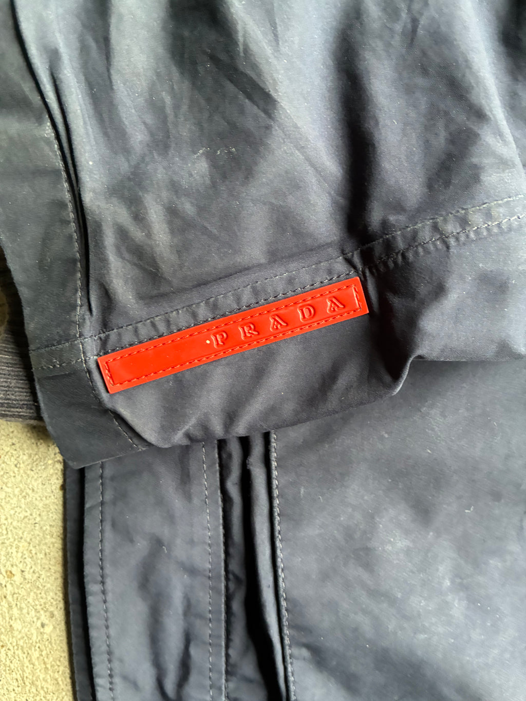 Vintage Prada bomber jacket (M)