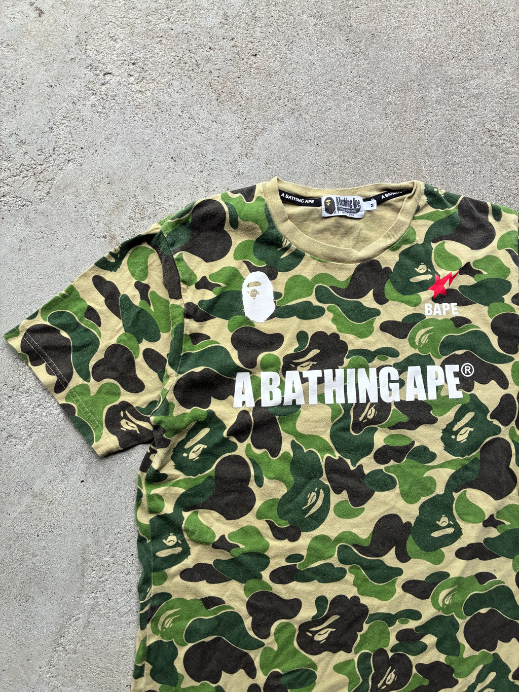 Bape “CAMO” Tee (M)