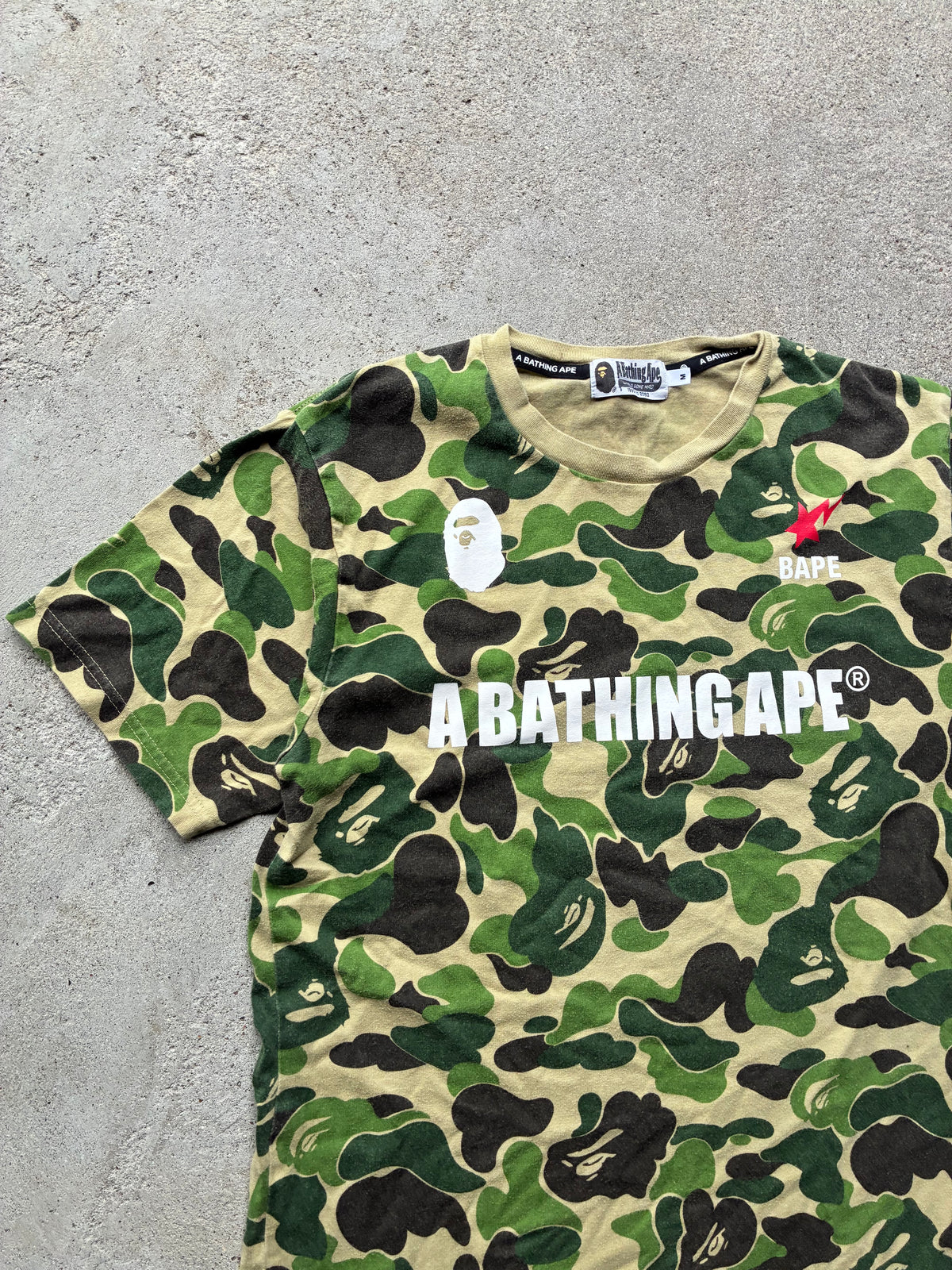 Bape “CAMO” Tee (M)