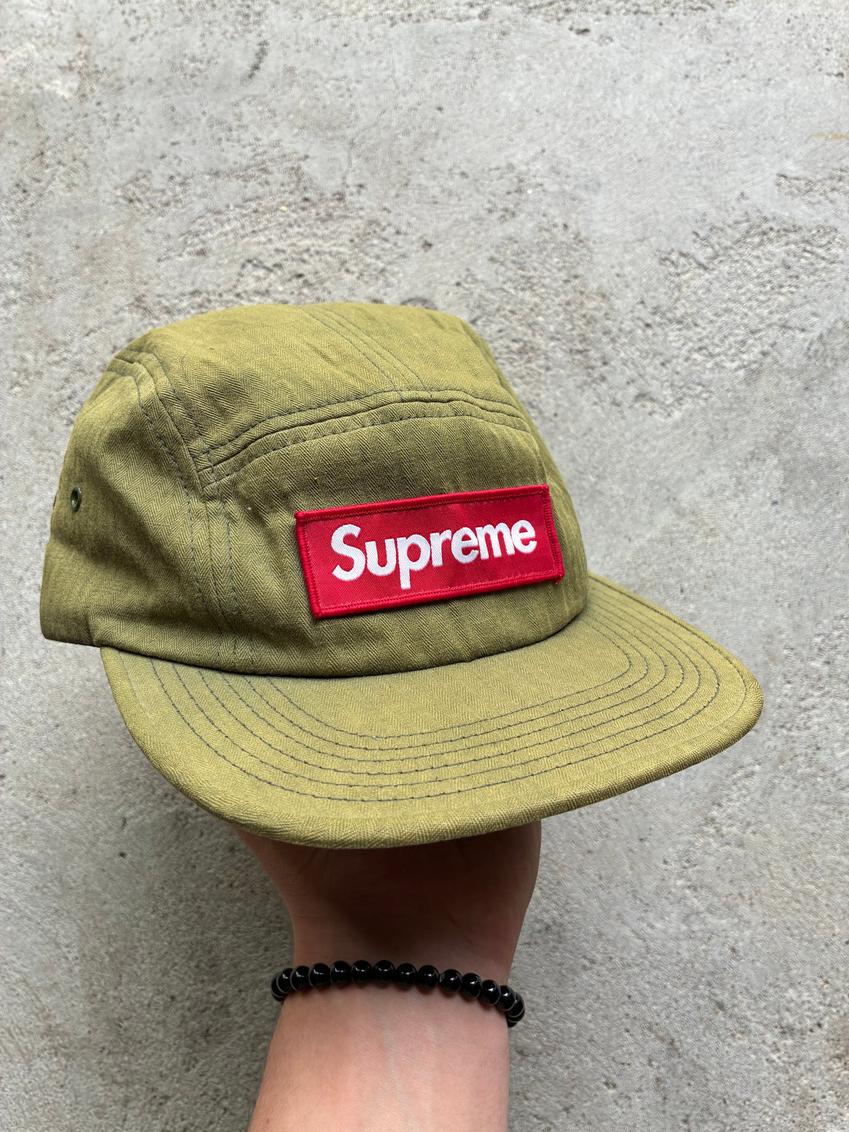 Supreme “GREEN” Camp Cap (Adjustable)