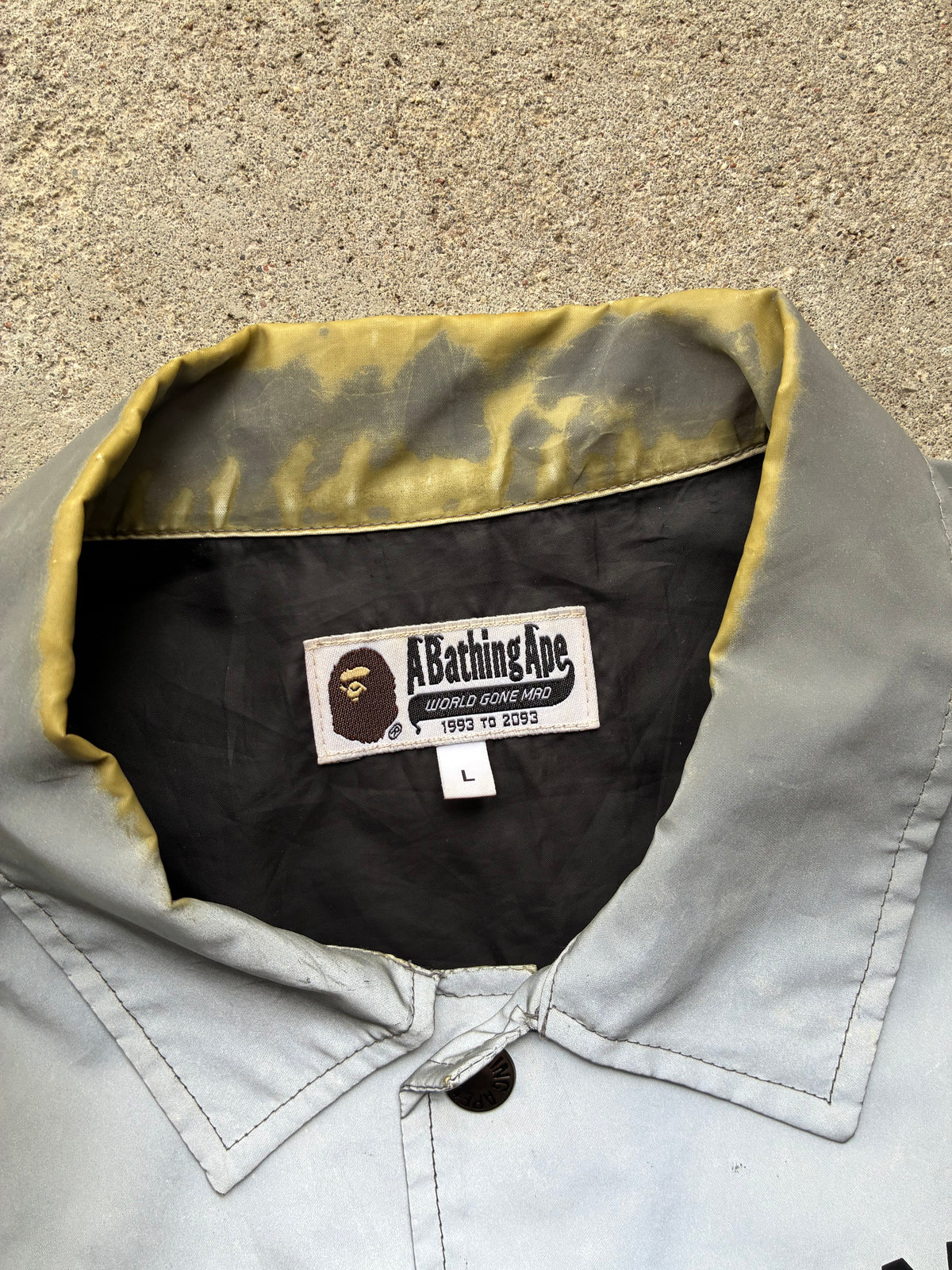 Bape “REFLECTICE” Coach Jacket (L)