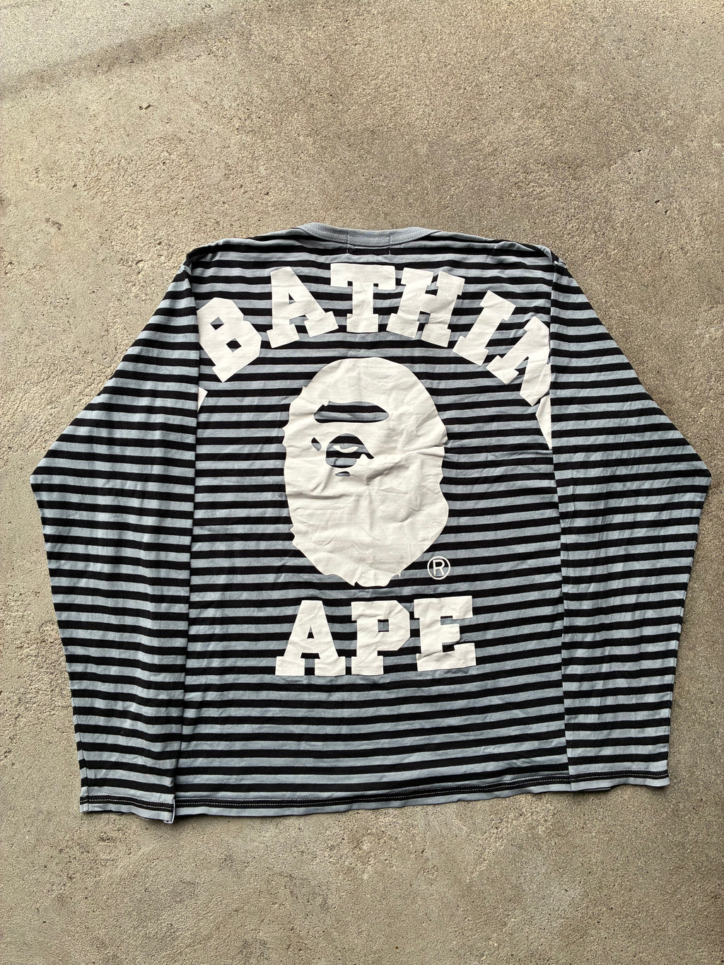 Stribet Bape Long sleeve (L)