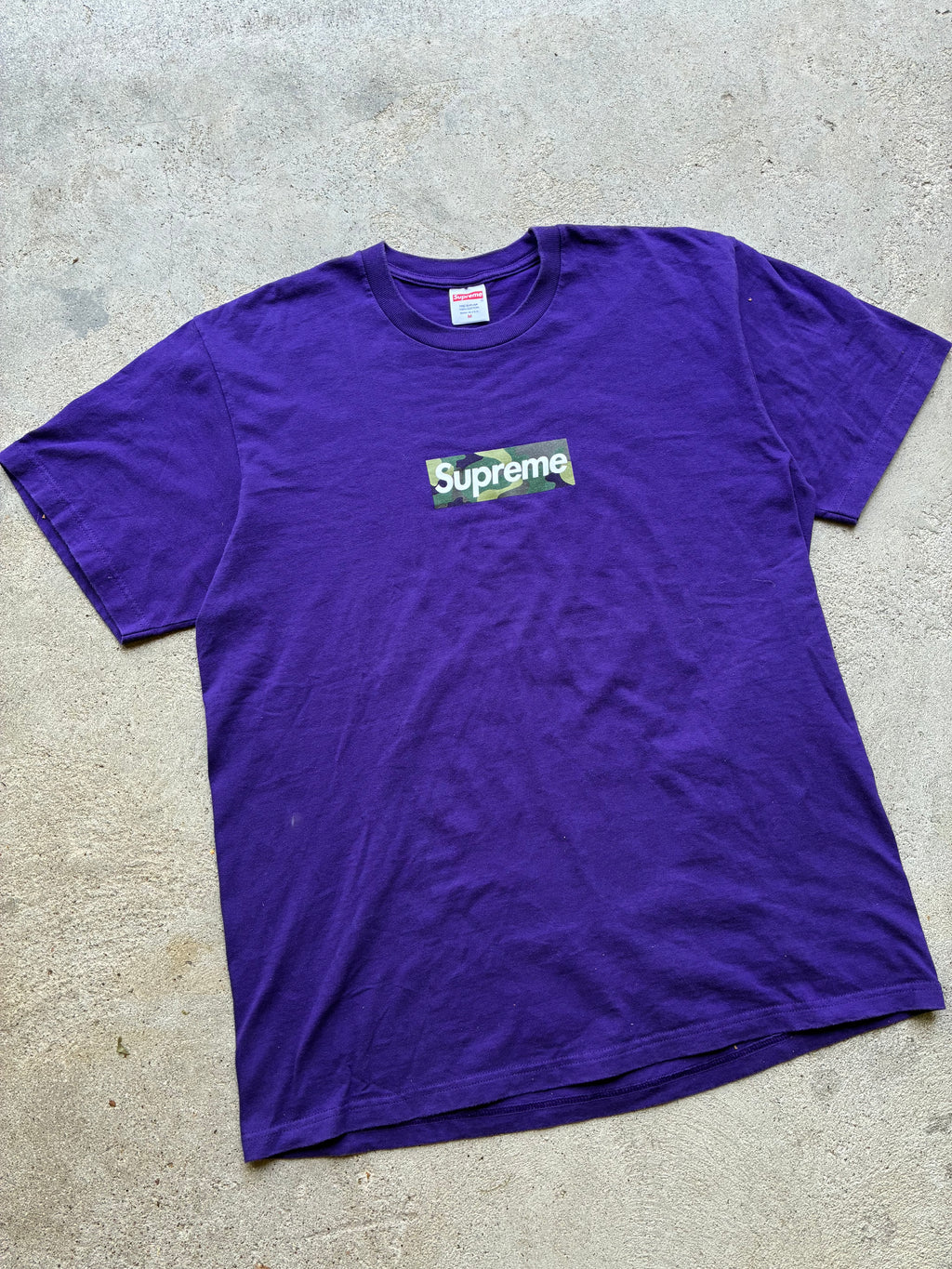 Supreme “CAMO FW23 PURPLE” Tee (M)