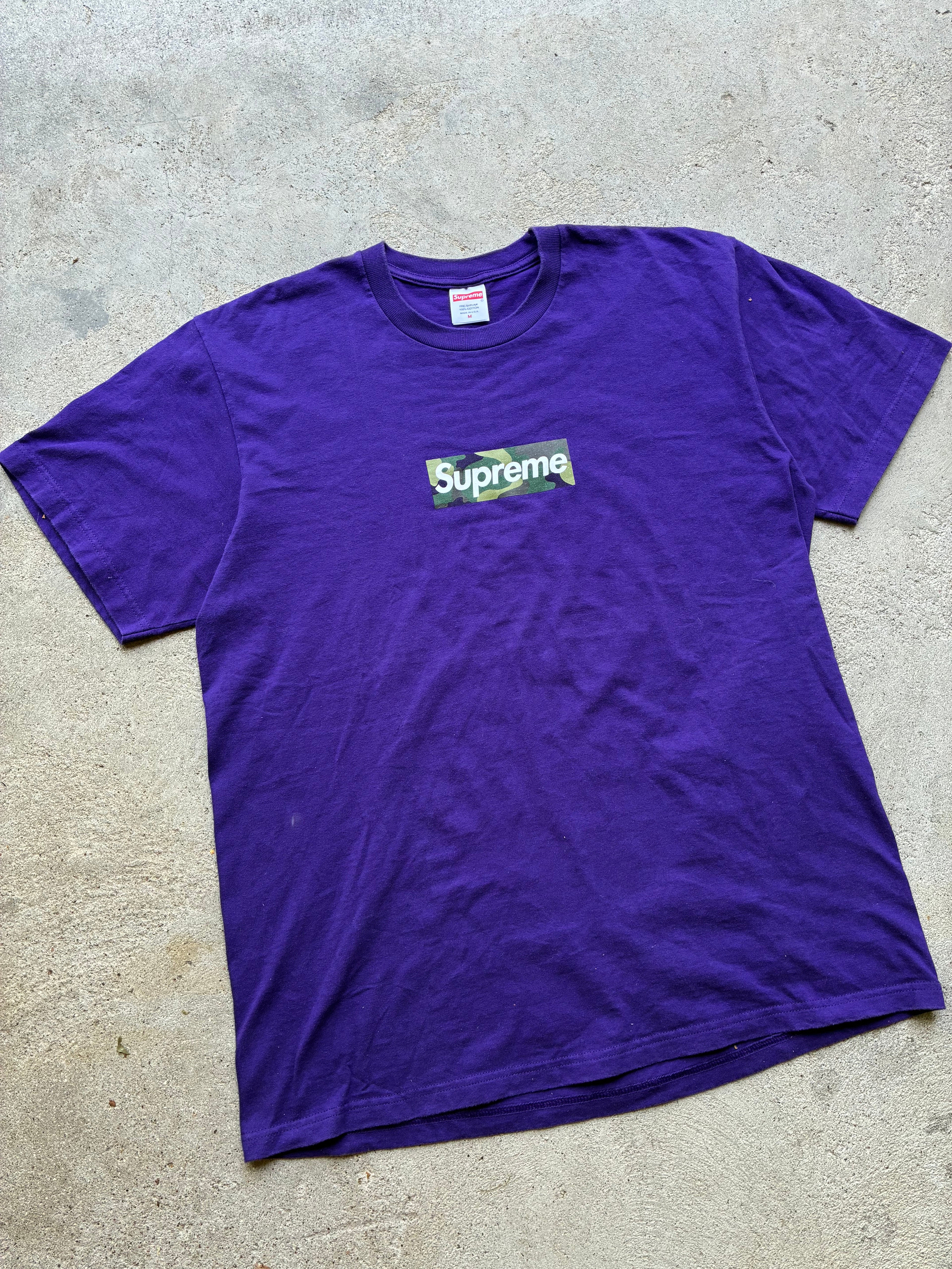 Supreme “CAMO FW23 PURPLE” Tee (M)