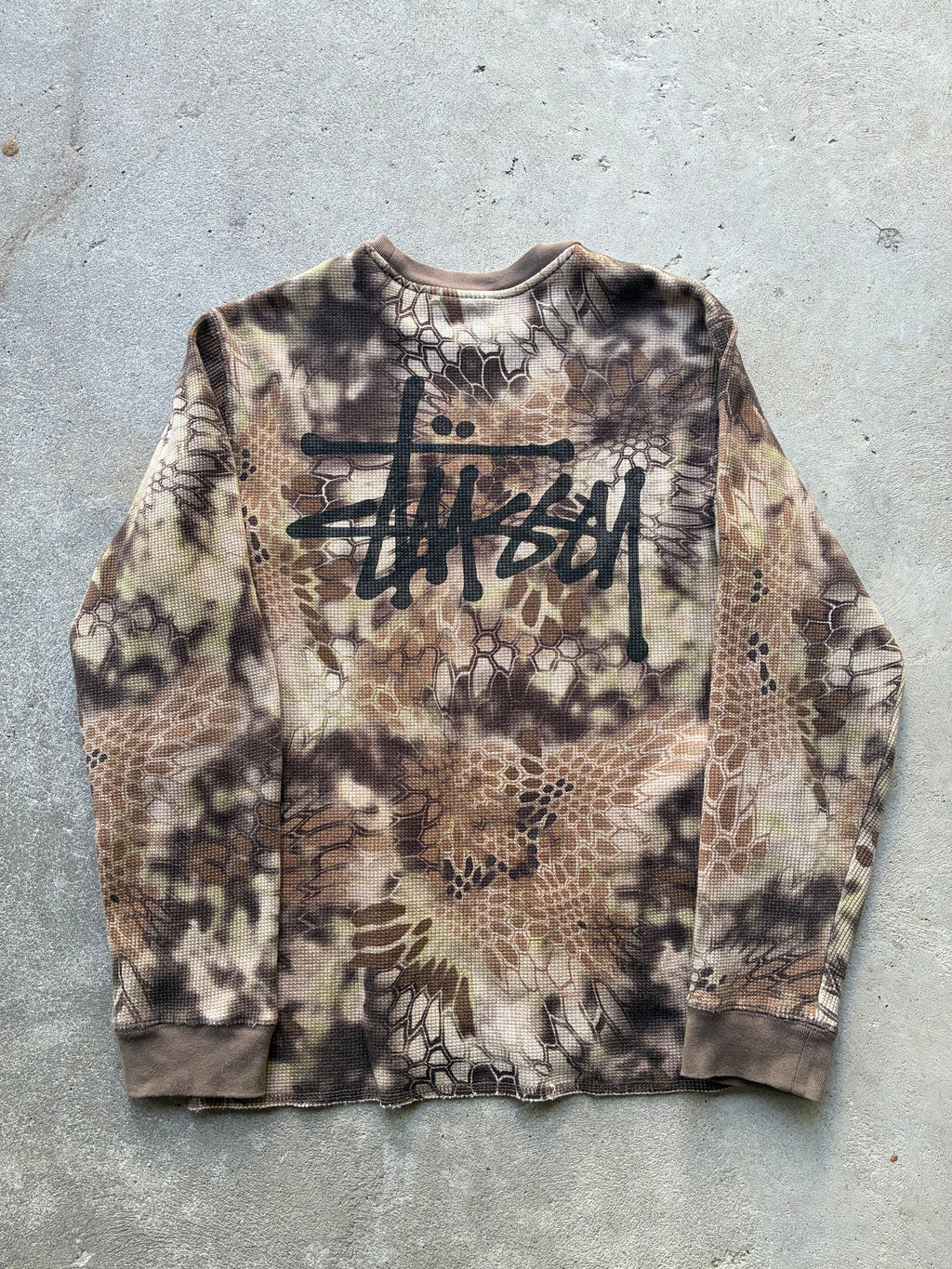 Stussy “KRYPTEK CAMO” Long Sleeve thermal (L)