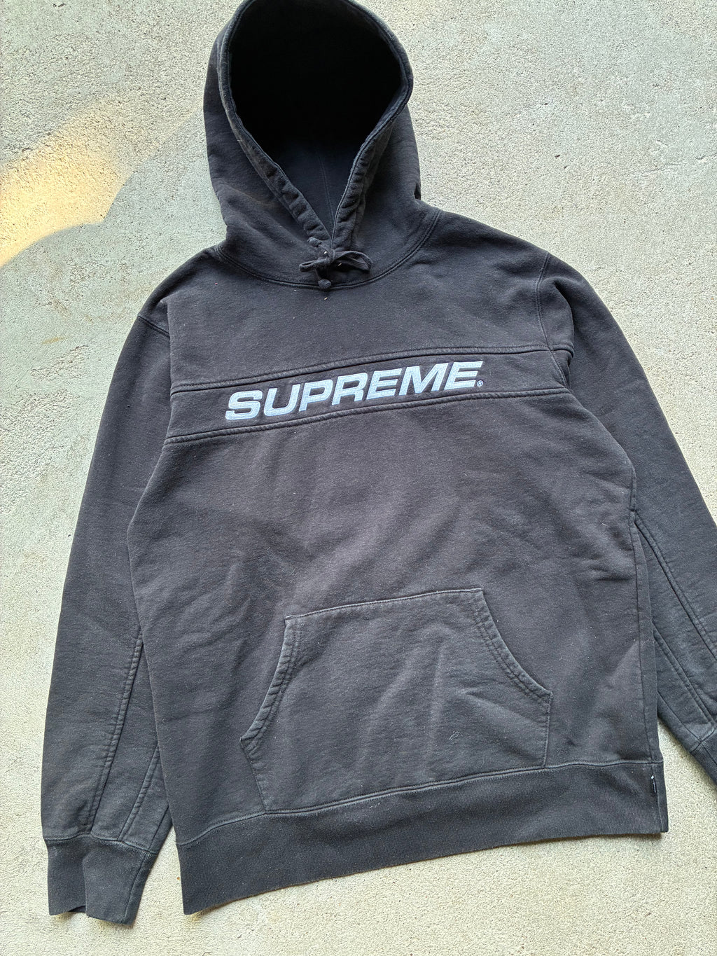 Supreme “FULL STRIPE” Hoodie (L)