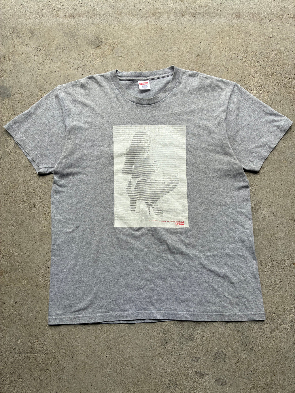 Supreme “DIGI HEATHER SS17” Tee (XL
