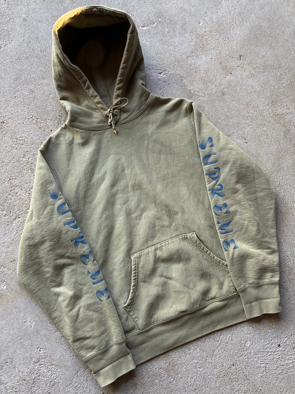 Supreme “GRADIANT SLEEVE” Hoodie (M)