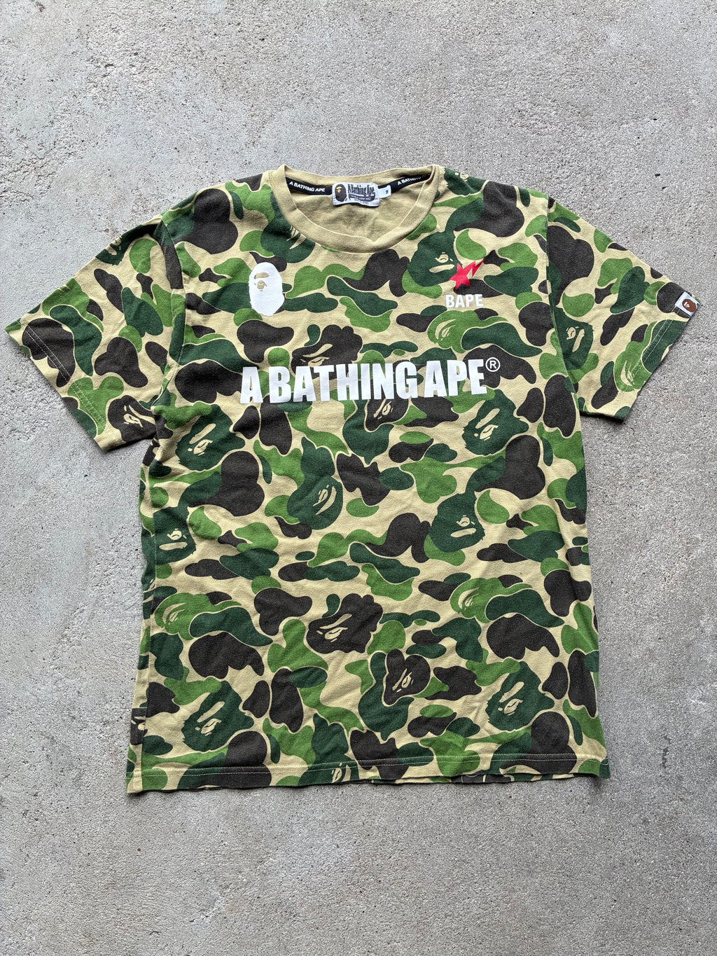 Bape “CAMO” Tee (M)