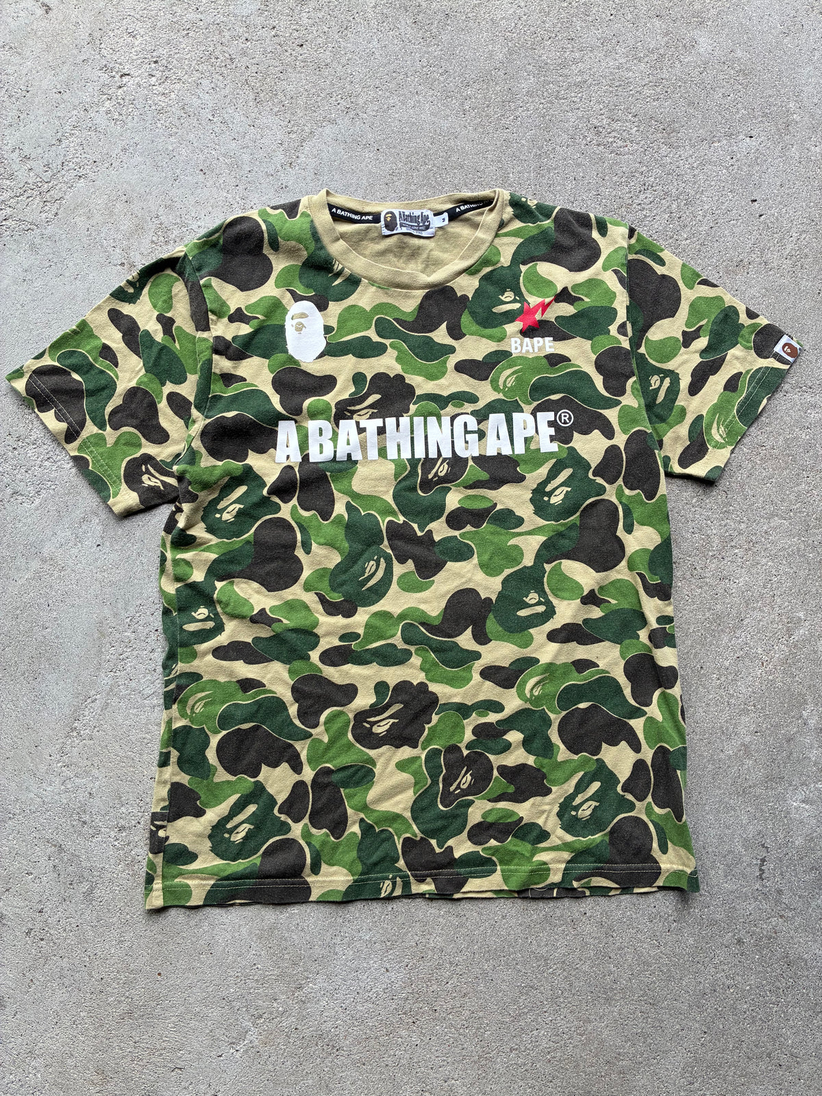 Bape “CAMO” Tee (M)
