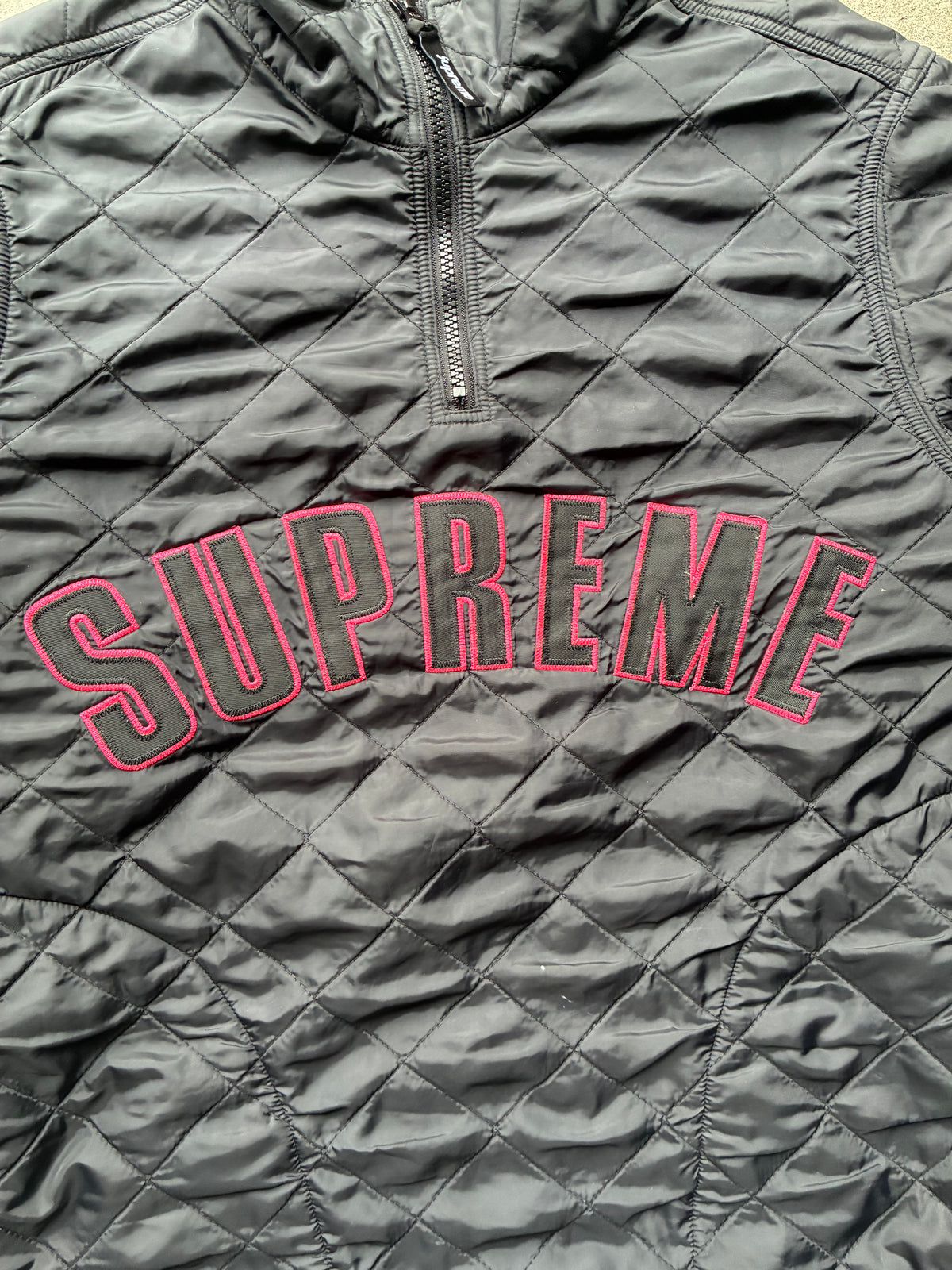 Supreme “HALF ZIP UP ARC LOGO” jacket (S)