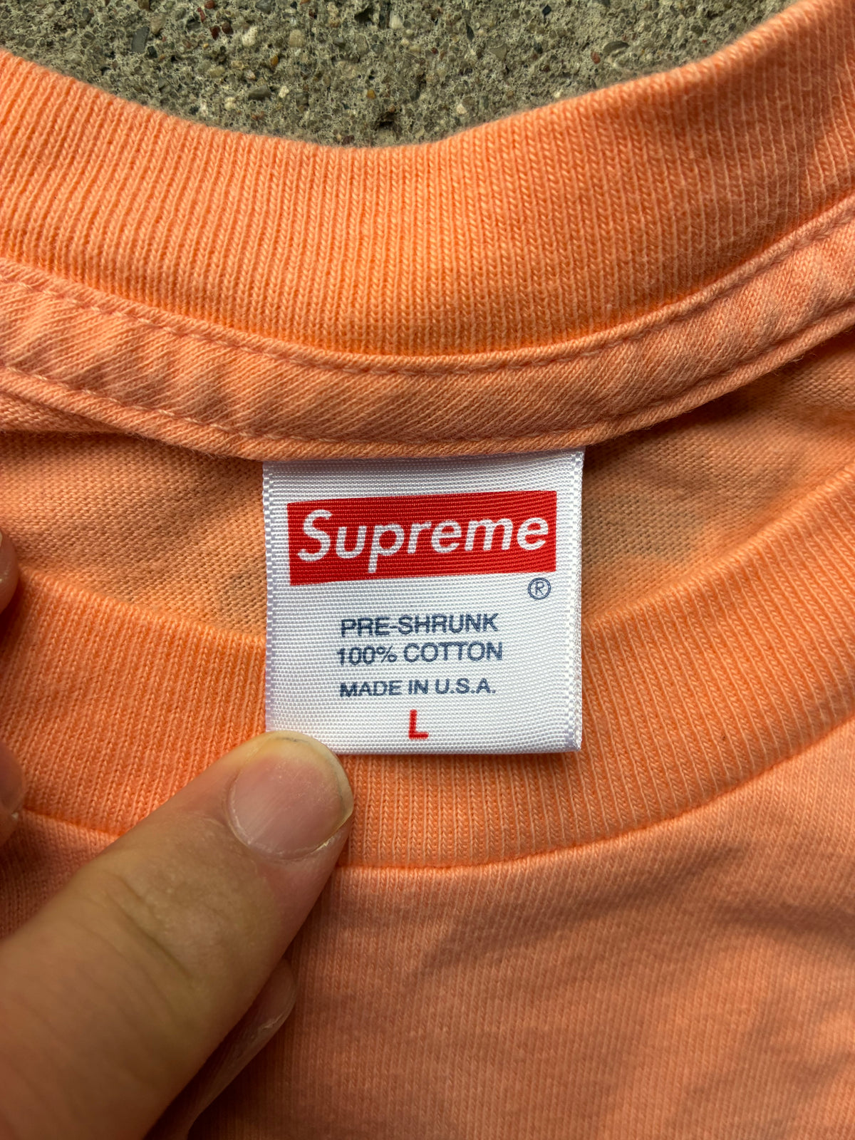 Supreme “SPIRAL” Tee (L)