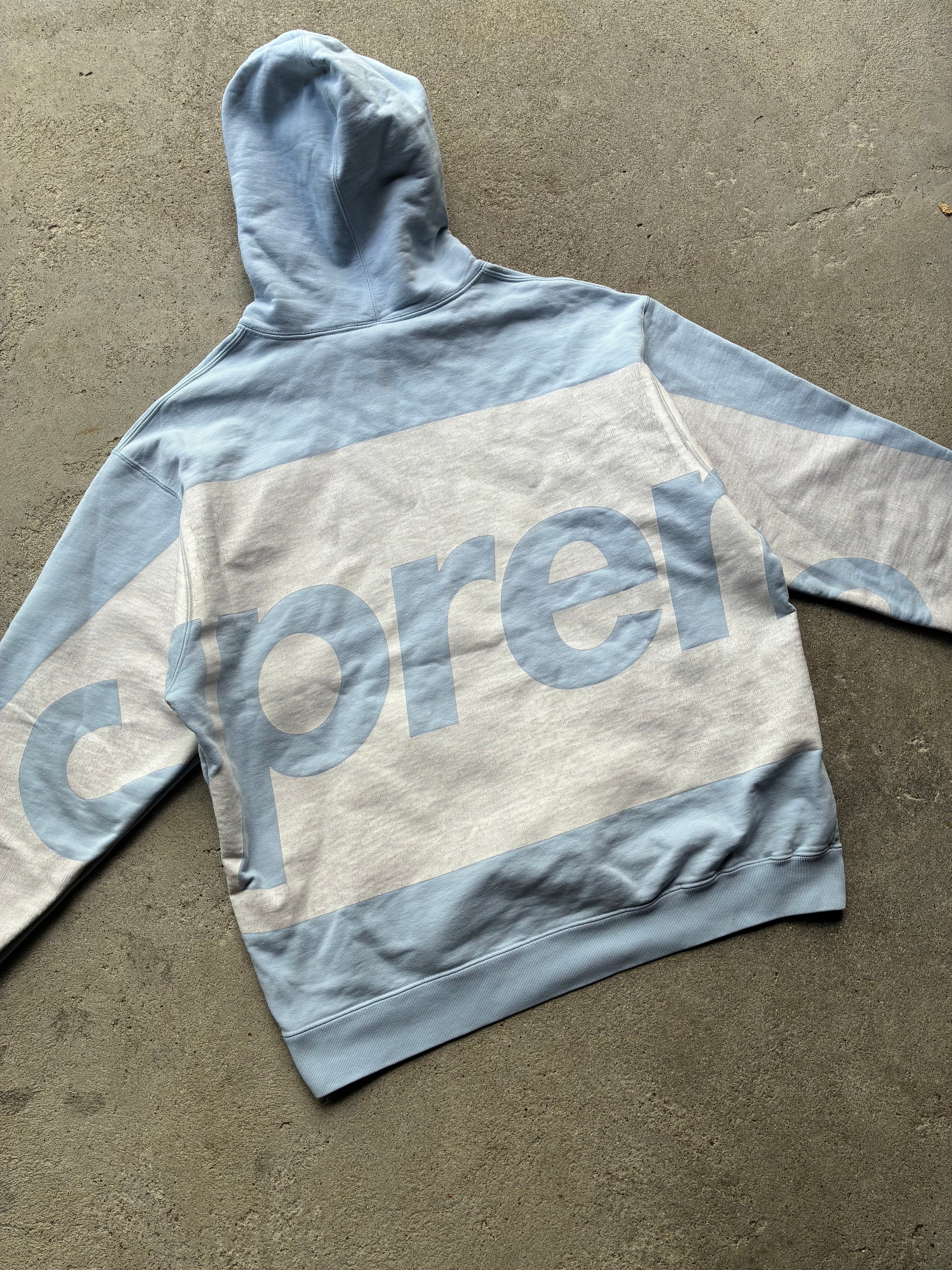 Supreme “BIG LOGO” Hooded Hoodie (L)