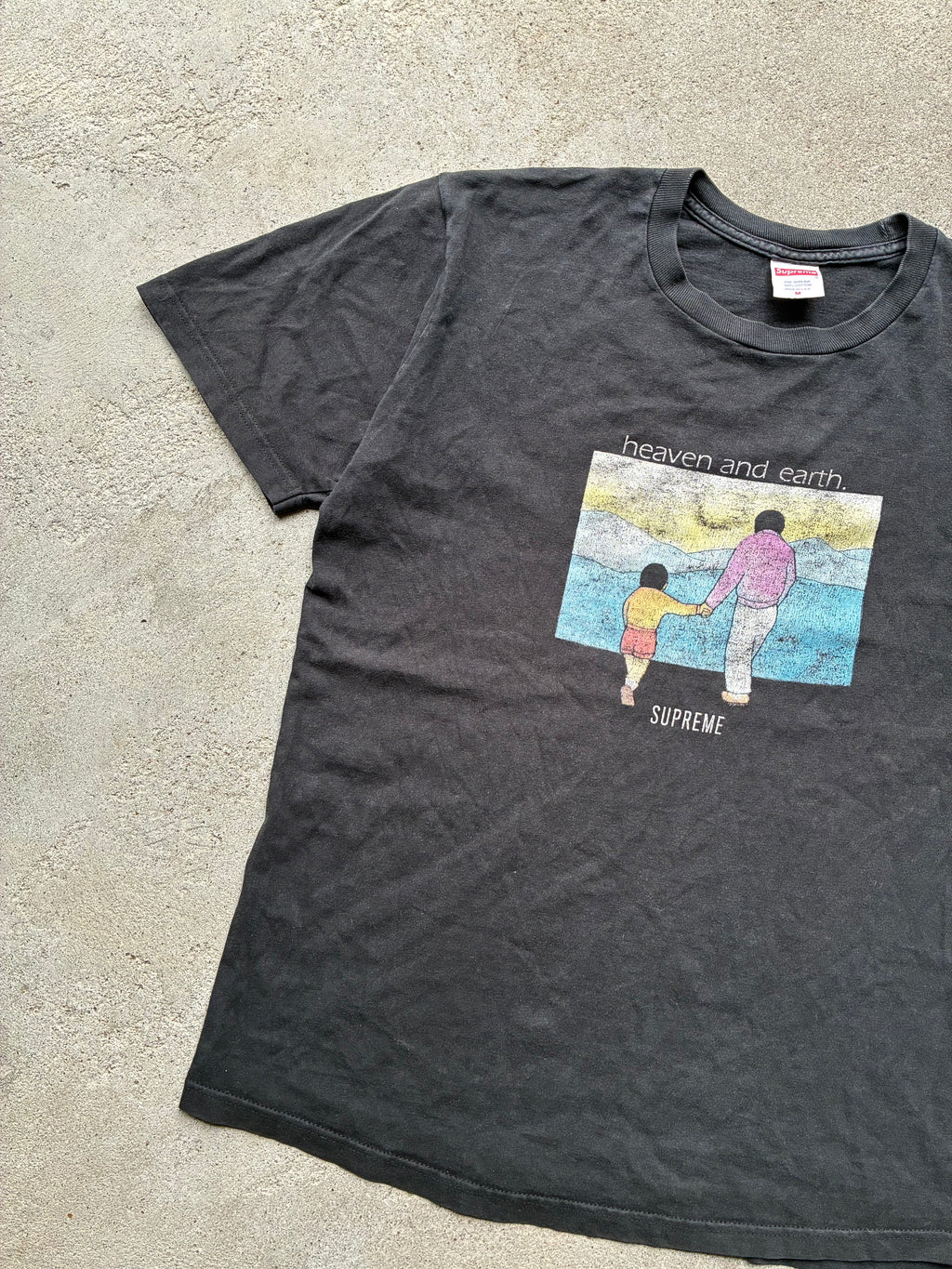 Supreme “HEAVEN AND EARTH FW19” Tee (M)