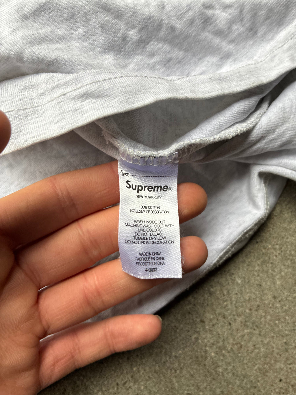 Supreme “FIRE” Tee (M)