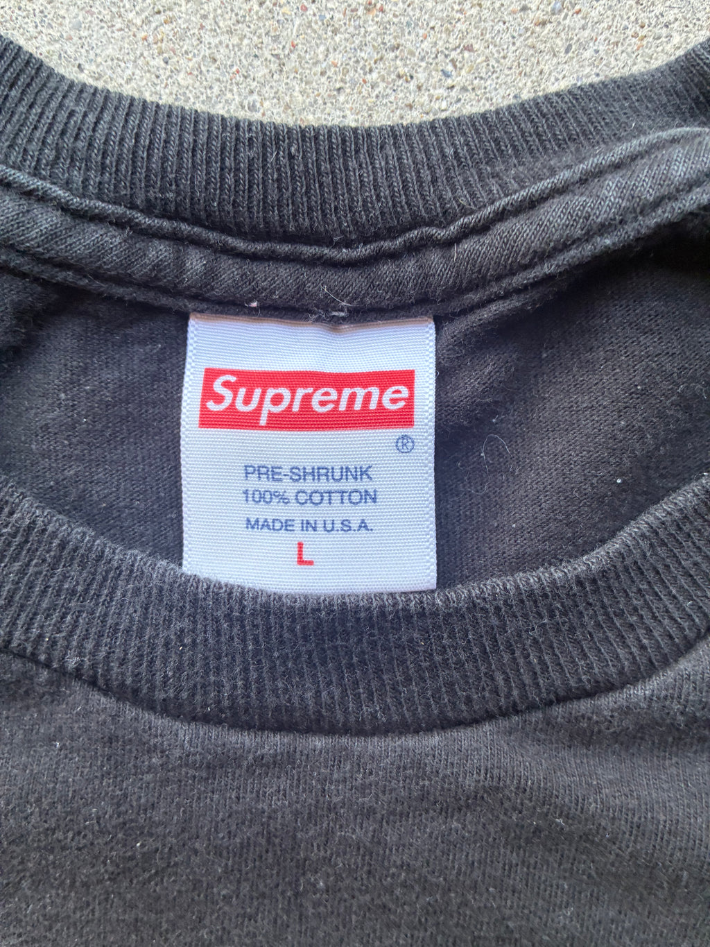 Supreme “KNOWLEDGE IS SUPREME” Tee (L)