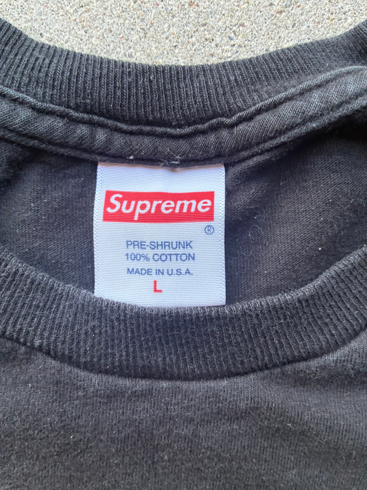 Supreme “KNOWLEDGE IS SUPREME” Tee (L)