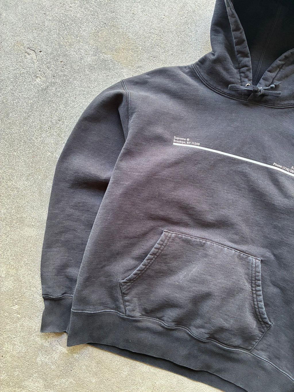 Supreme “SHOP LOS ANGELES” Hooded Hoodie (S)