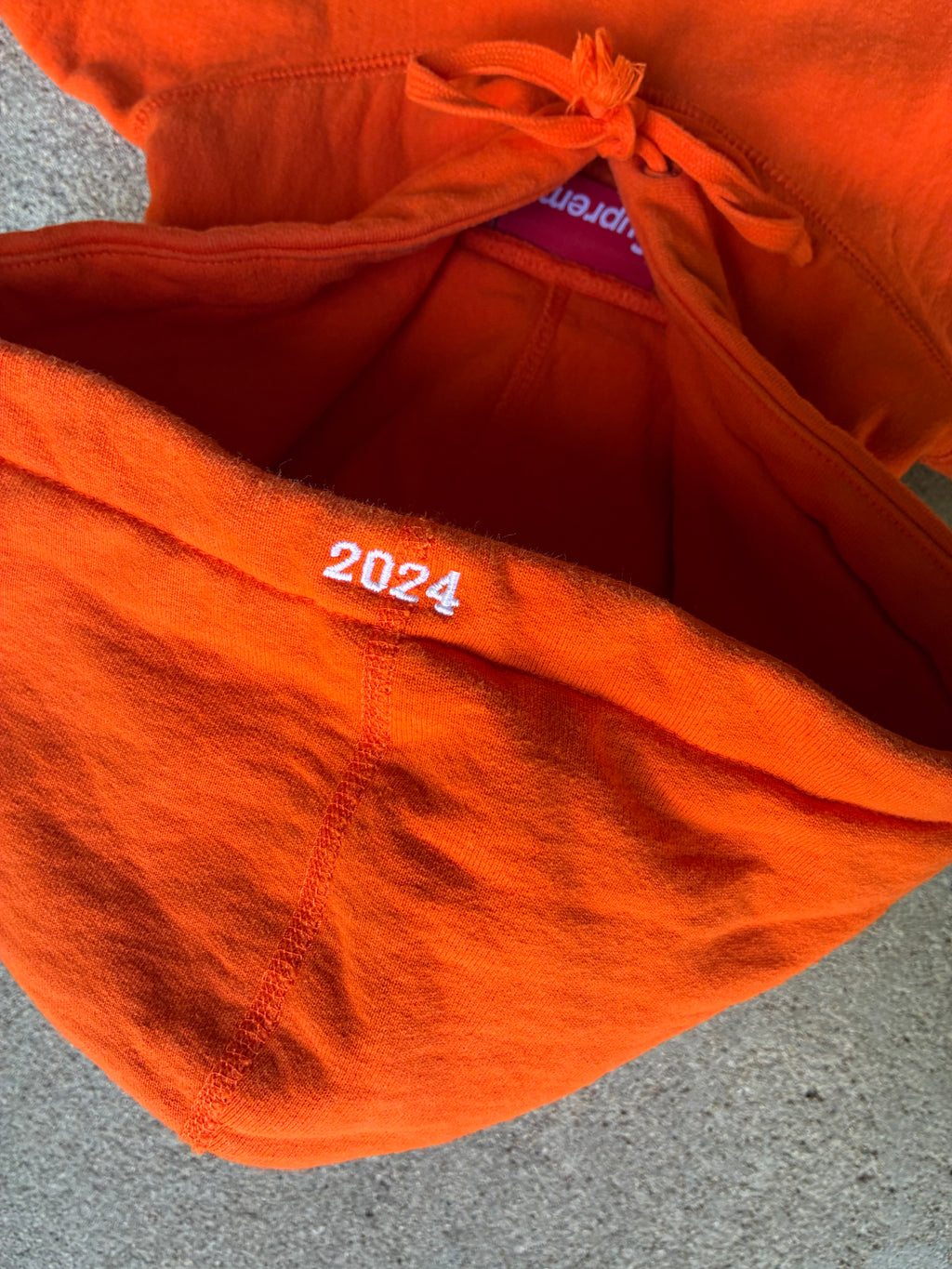 Supreme “ORANGE FW24” Box Logo Hoodie (S)