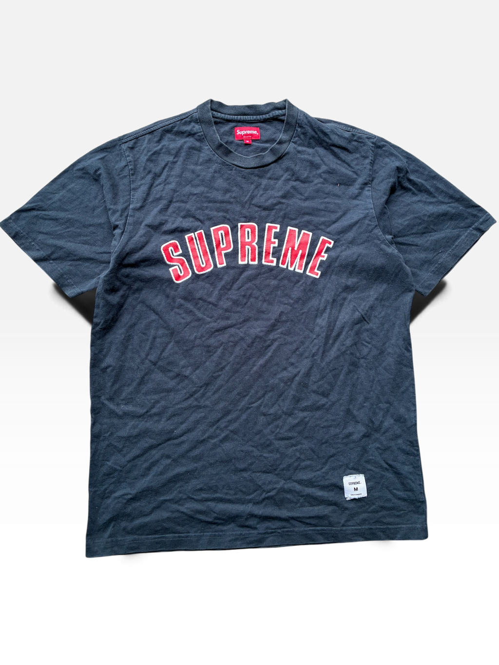 Supreme “PRINTED ARC LOGO” Tee (M)