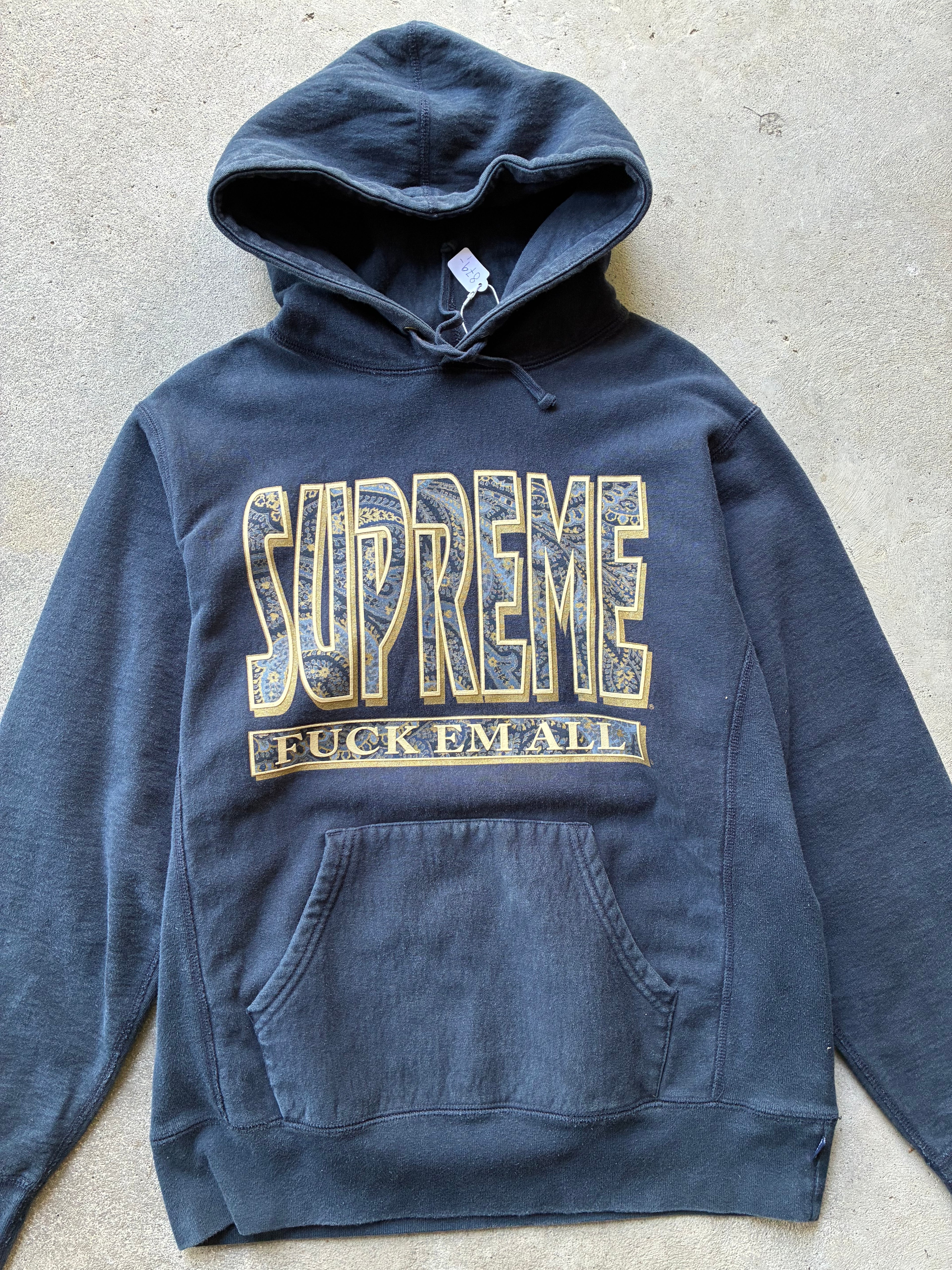 Supreme “F*CK EM ALL” Hoodie (M)