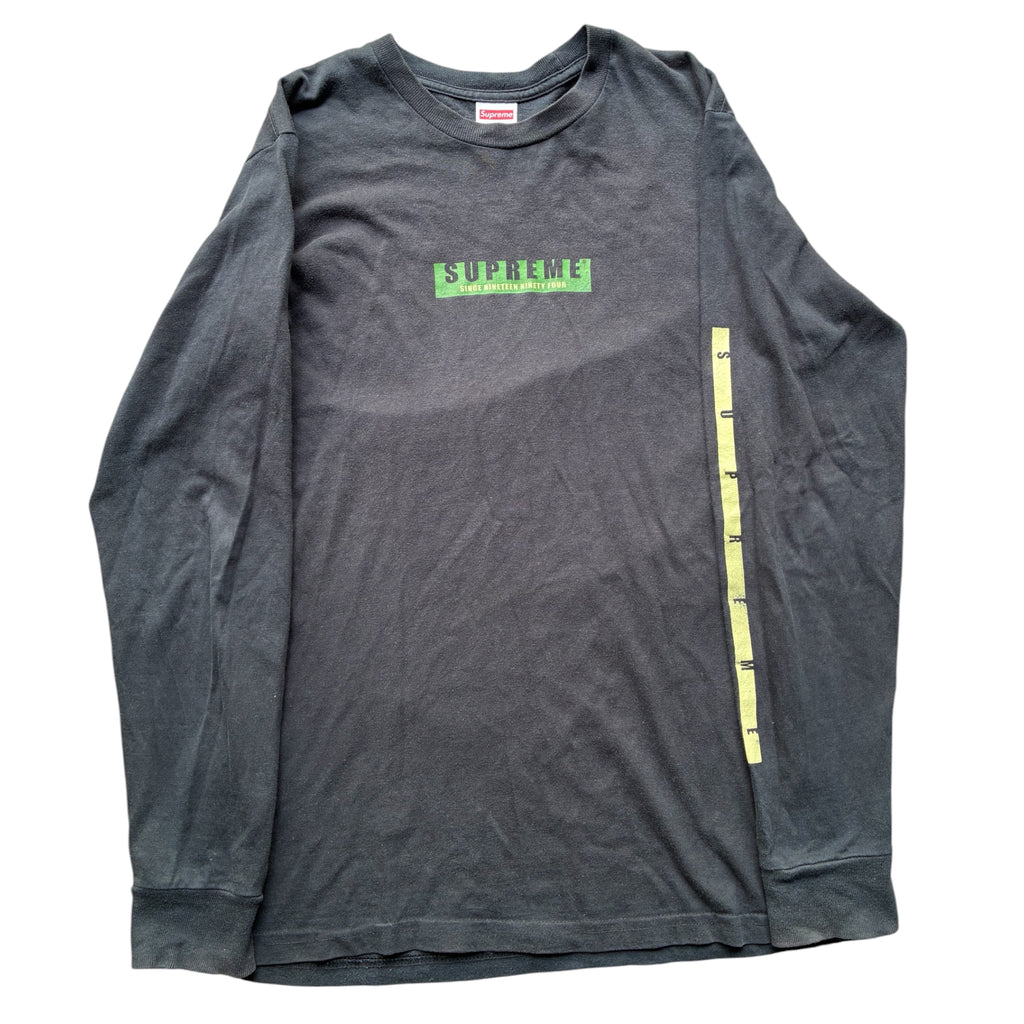 Supreme “LOGO” Long Sleeve (S)