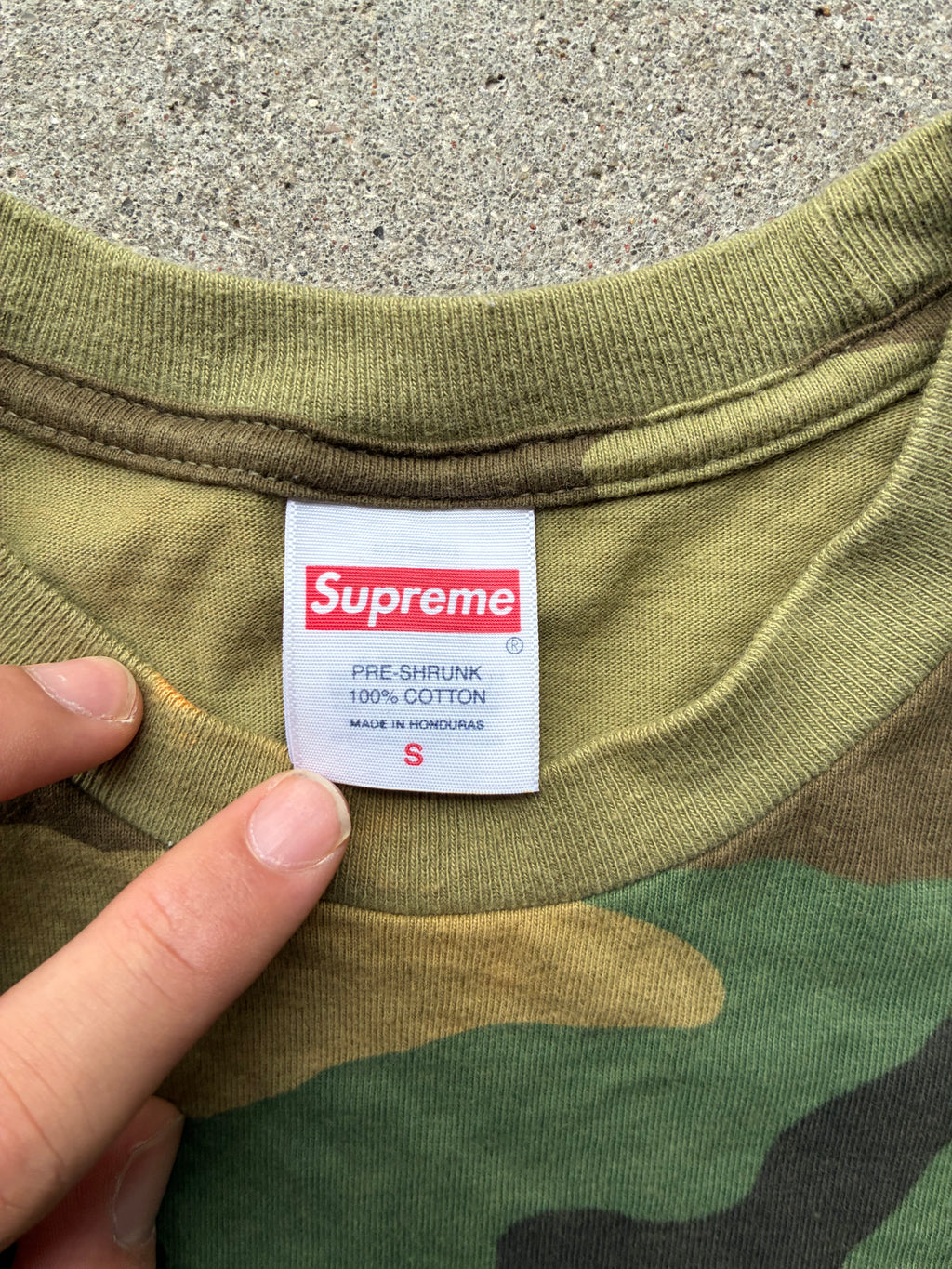 Supreme “SKULL FW25” Tee (S)