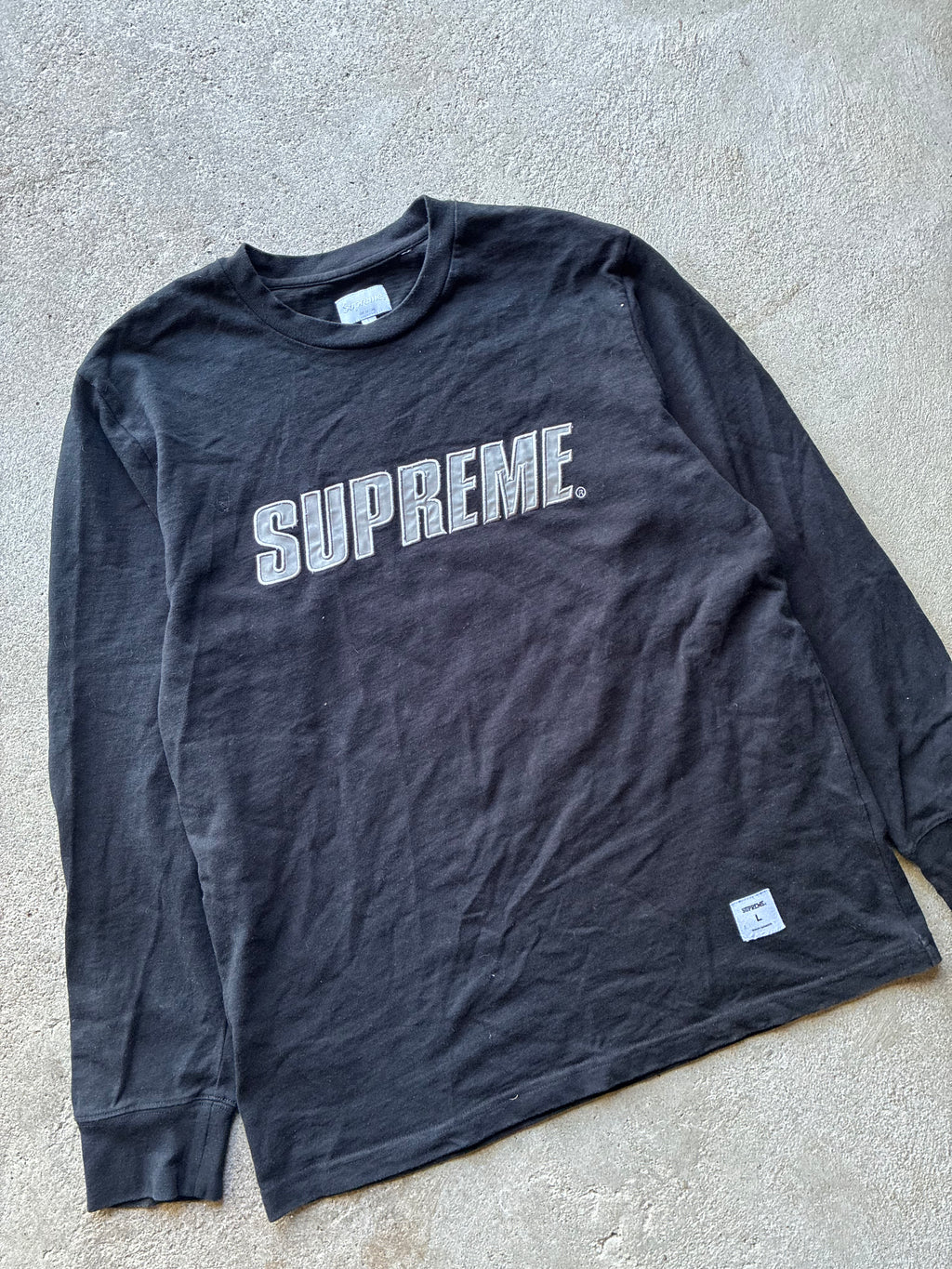 Supreme “REFLECTIVE” Long sleeve (L)