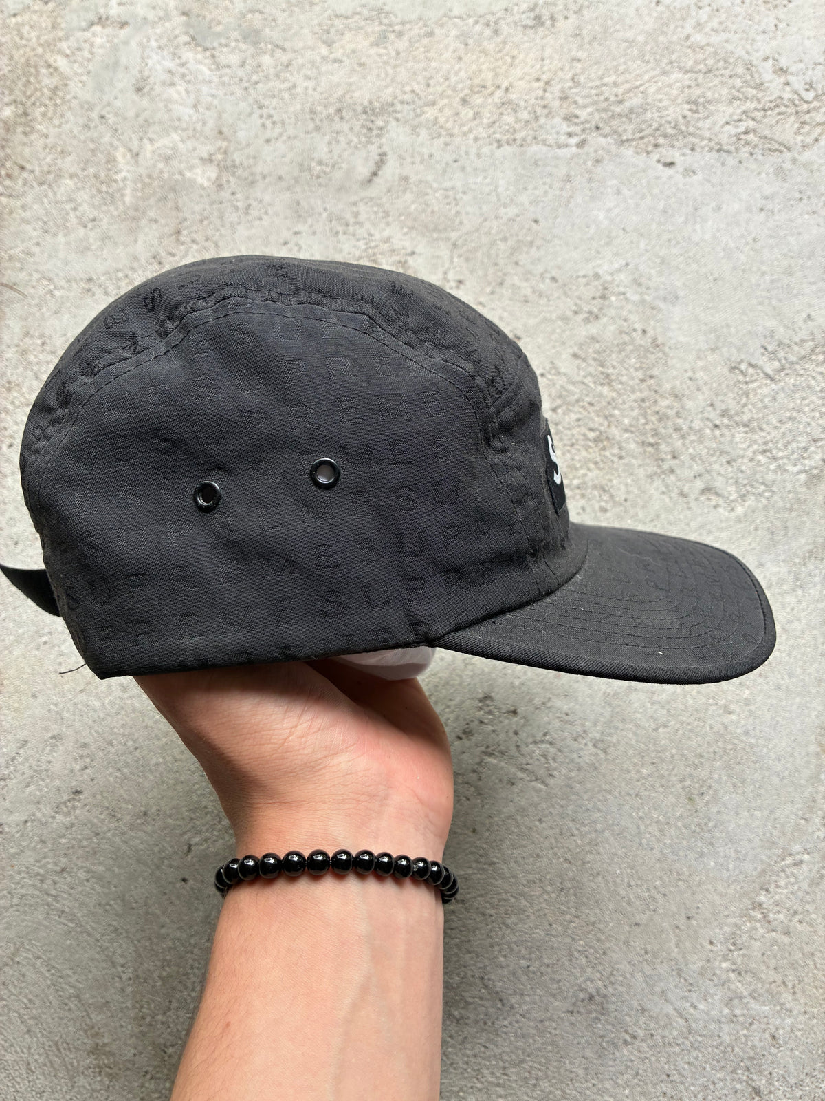 Supreme “LOGO” Camp Cap (Adjustable)