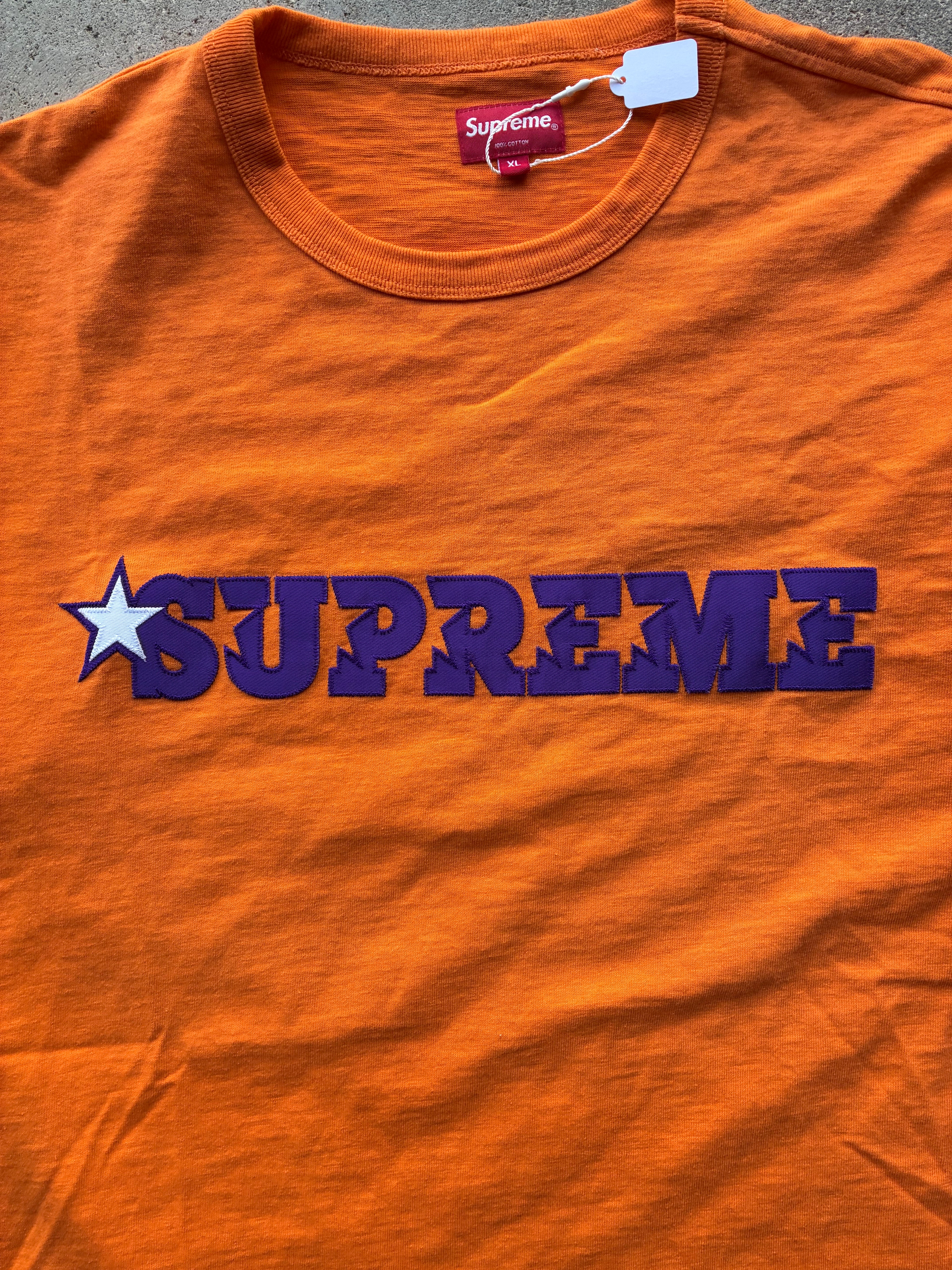 Supreme “STAR LOGO S/S” Tee (XL)